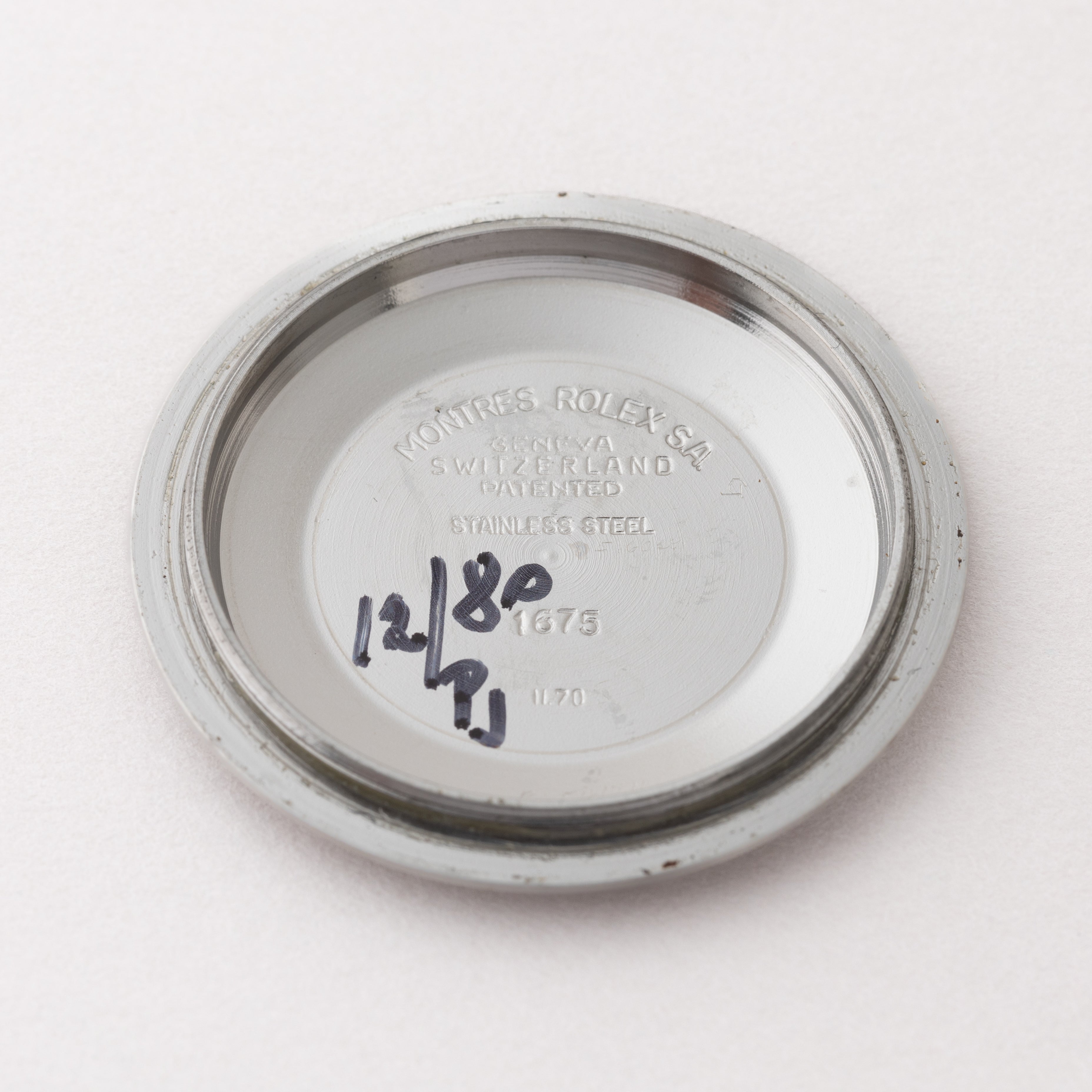 ロレックス GMTマスター 1970年製/昭和45年製 茶ツボ Ref.1675 オリジナルマットダイヤル