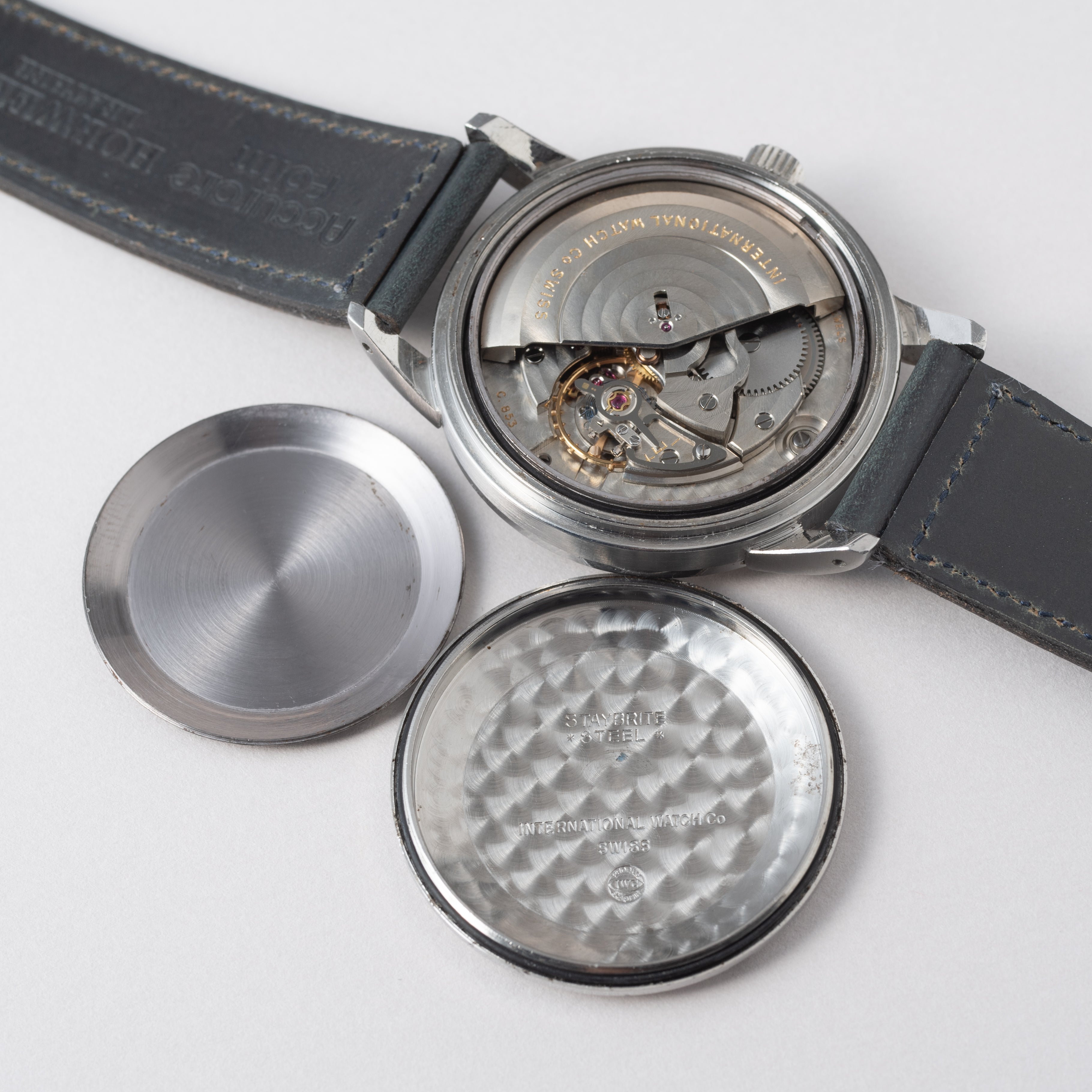 IWC インヂュニア 1962年製 ノンデイト Cal.853