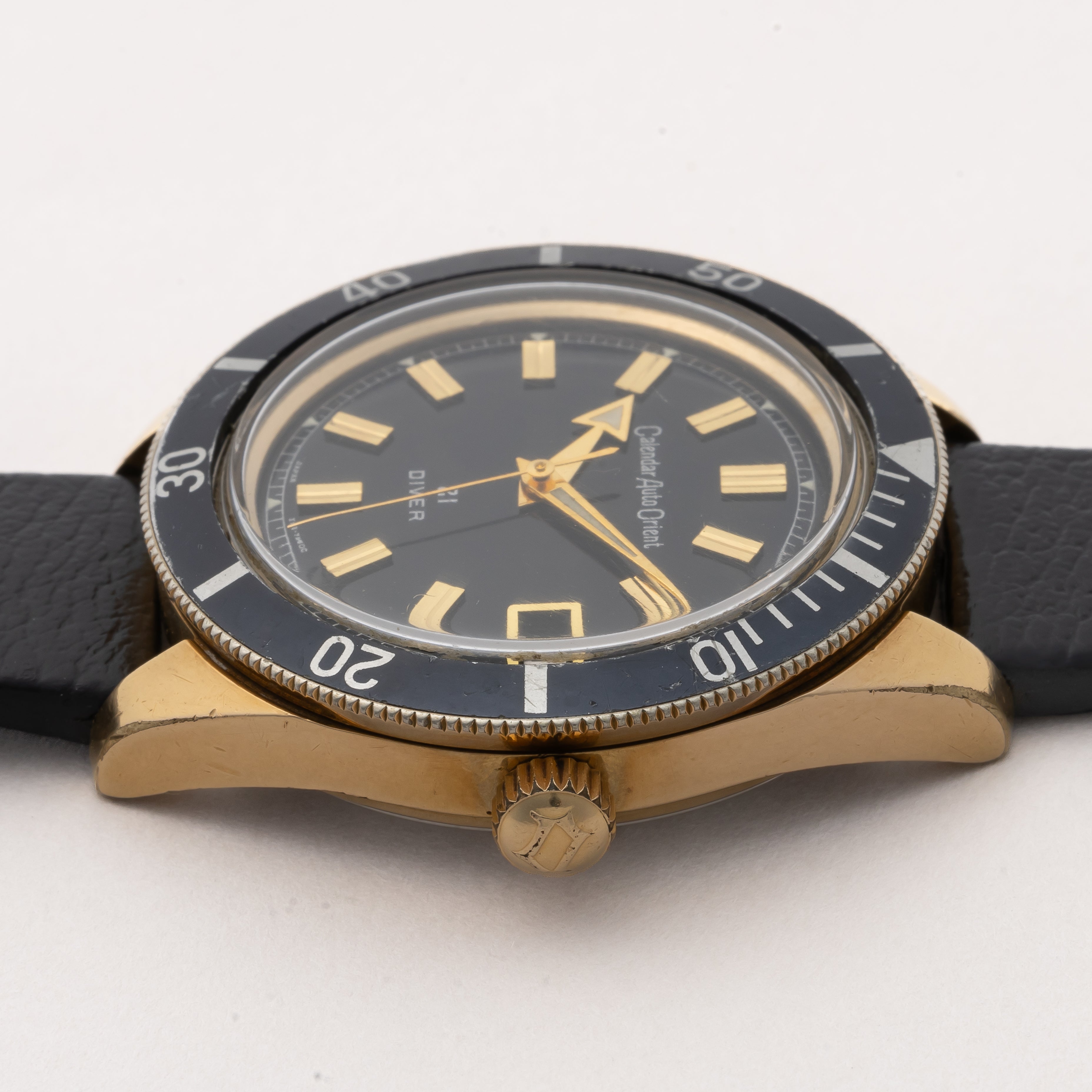 オリエント ダイバー ブラックダイヤル 1960年代製