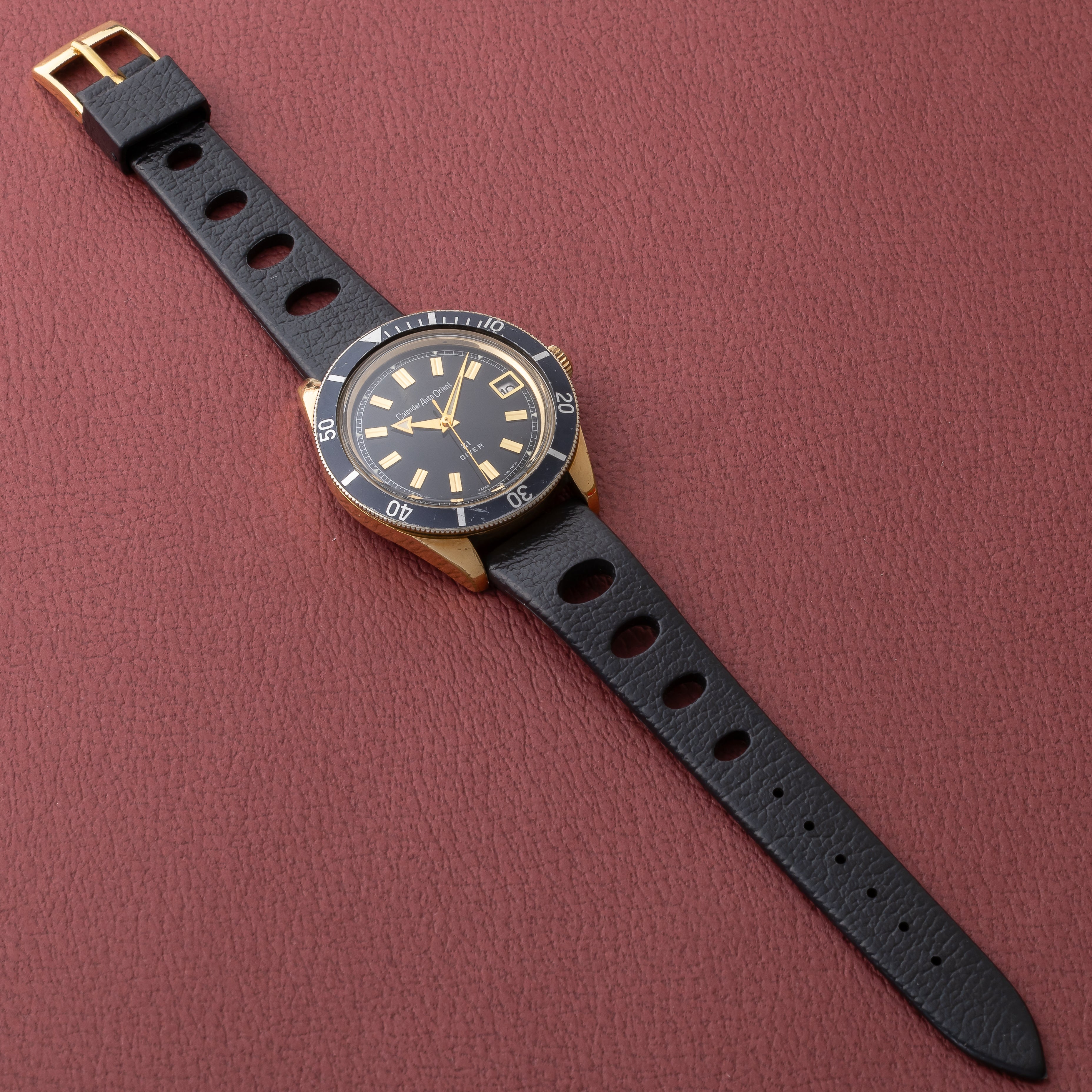 オリエント ダイバー ブラックダイヤル 1960年代製