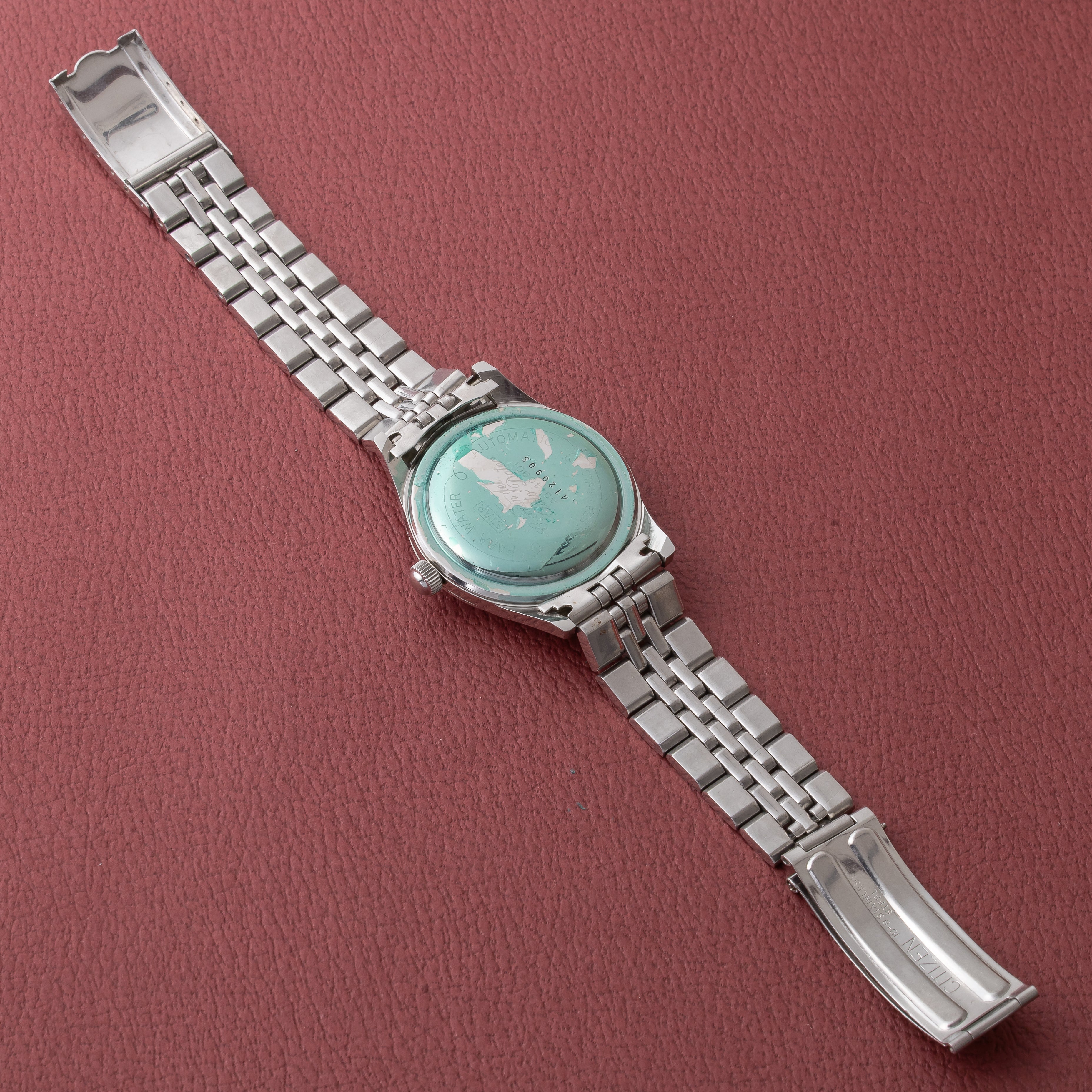 シチズン ジェット オートデーター オリジナルホワイトダイヤル 1964年製 パラウォーター