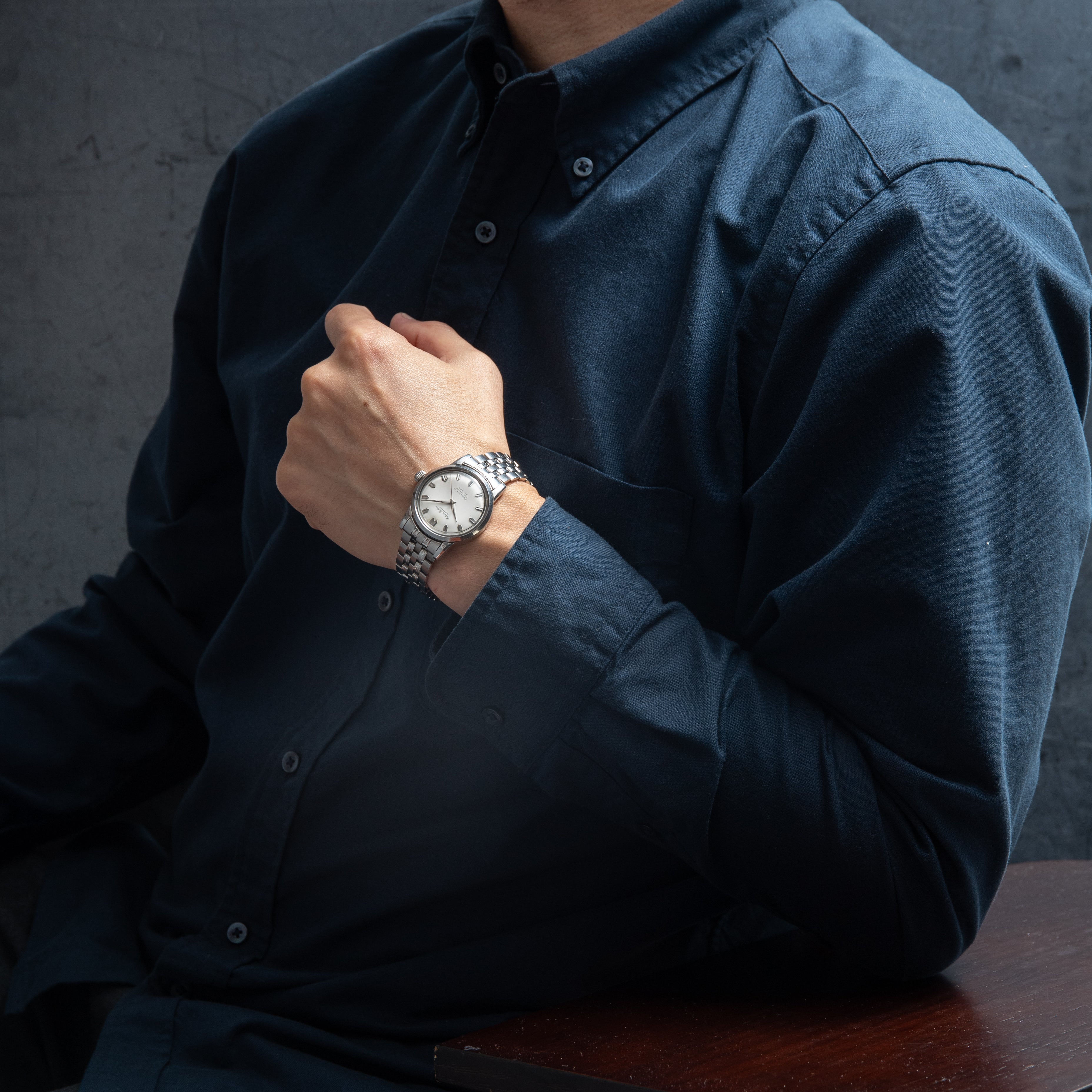 シチズン デラックス パラウォーター 1959年製 手巻き 純正ステンレスブレス