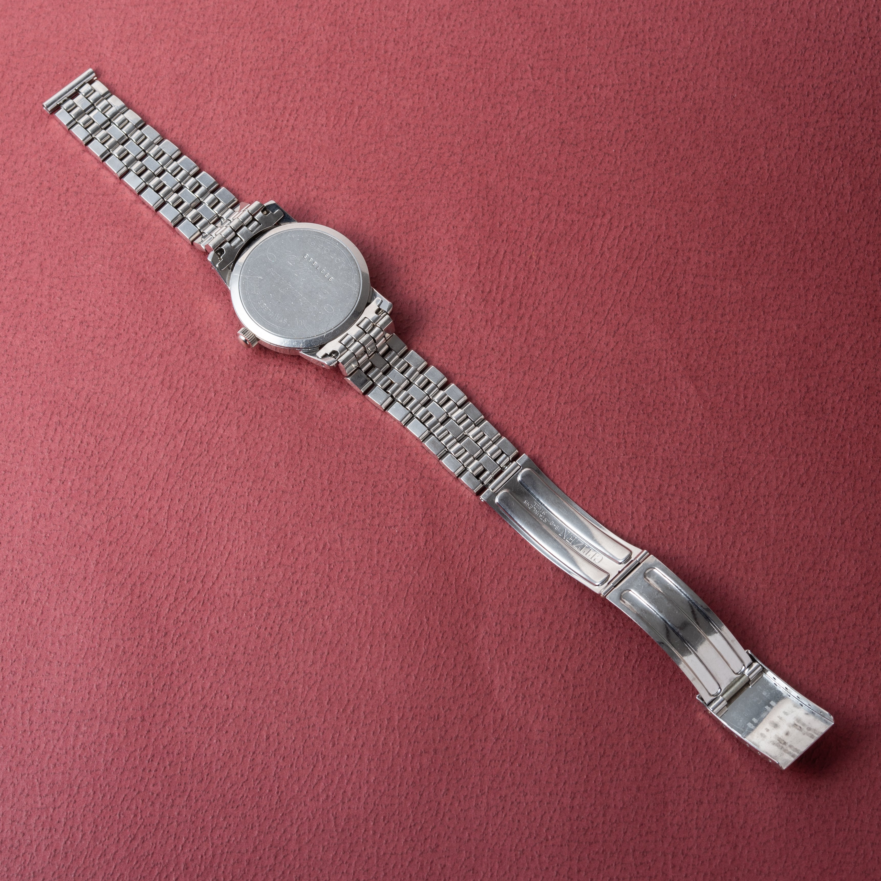 シチズン デラックス パラウォーター 1959年製 手巻き 純正ステンレスブレス