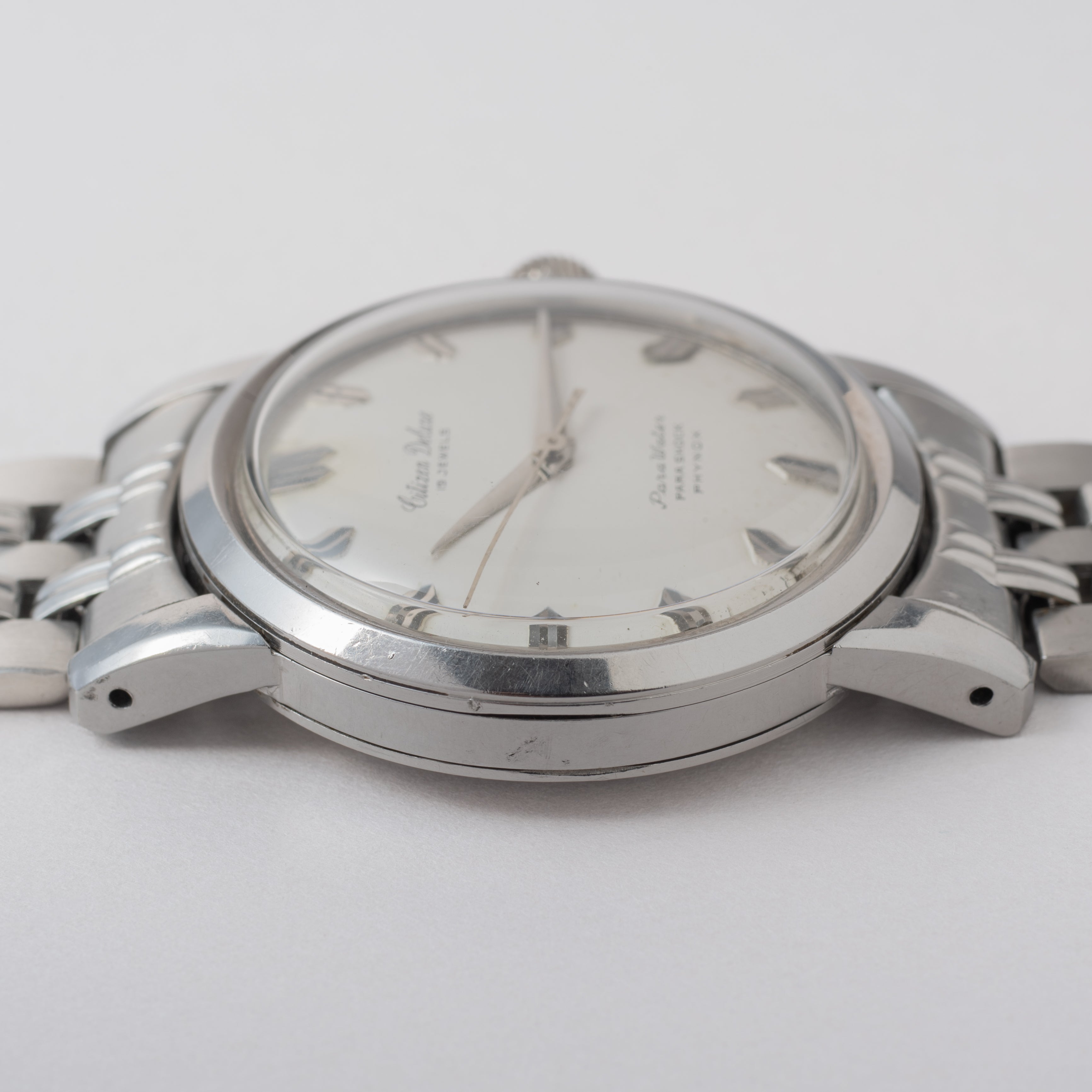 シチズン デラックス パラウォーター 1959年製 手巻き 純正ステンレスブレス