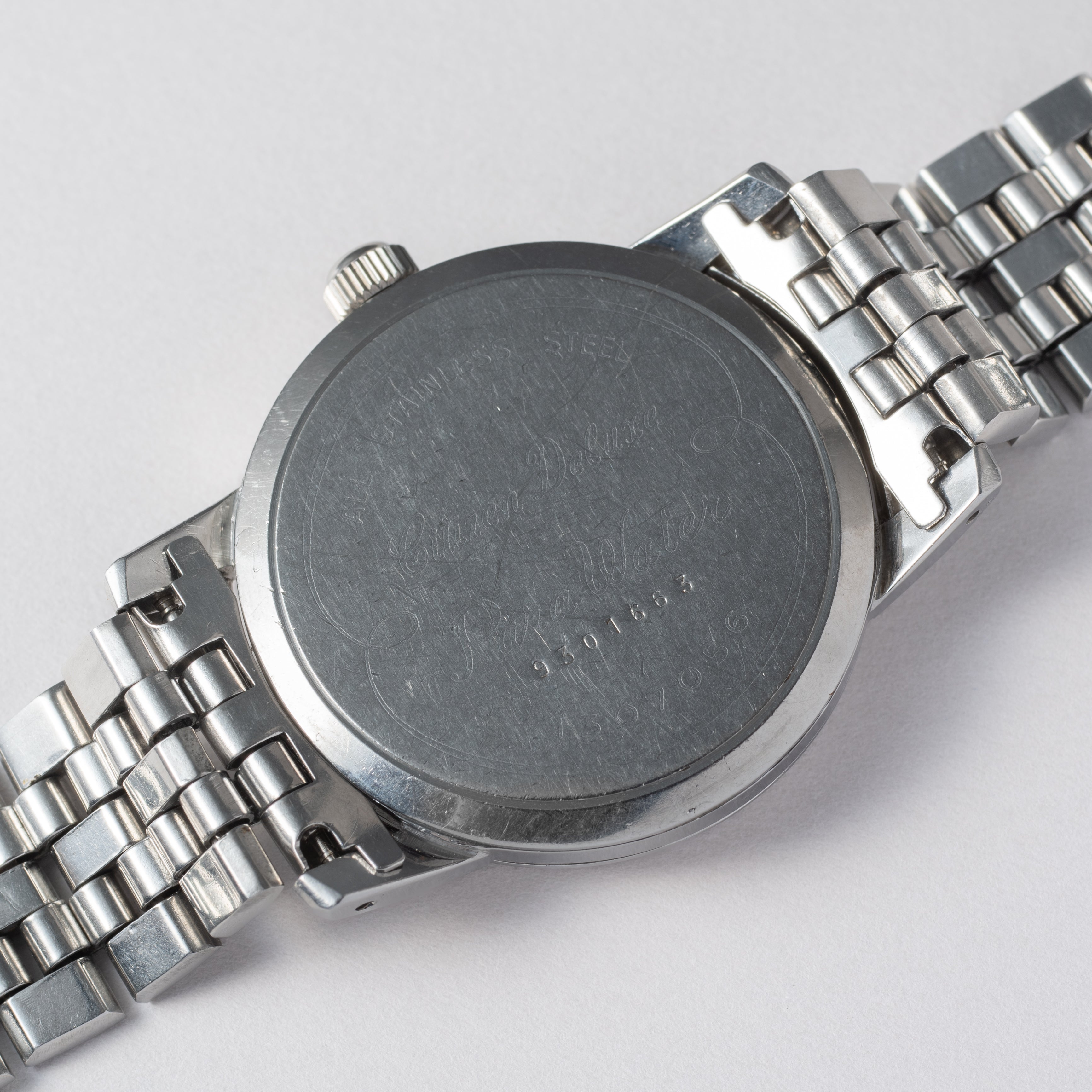 シチズン デラックス パラウォーター 1959年製 手巻き 純正ステンレスブレス