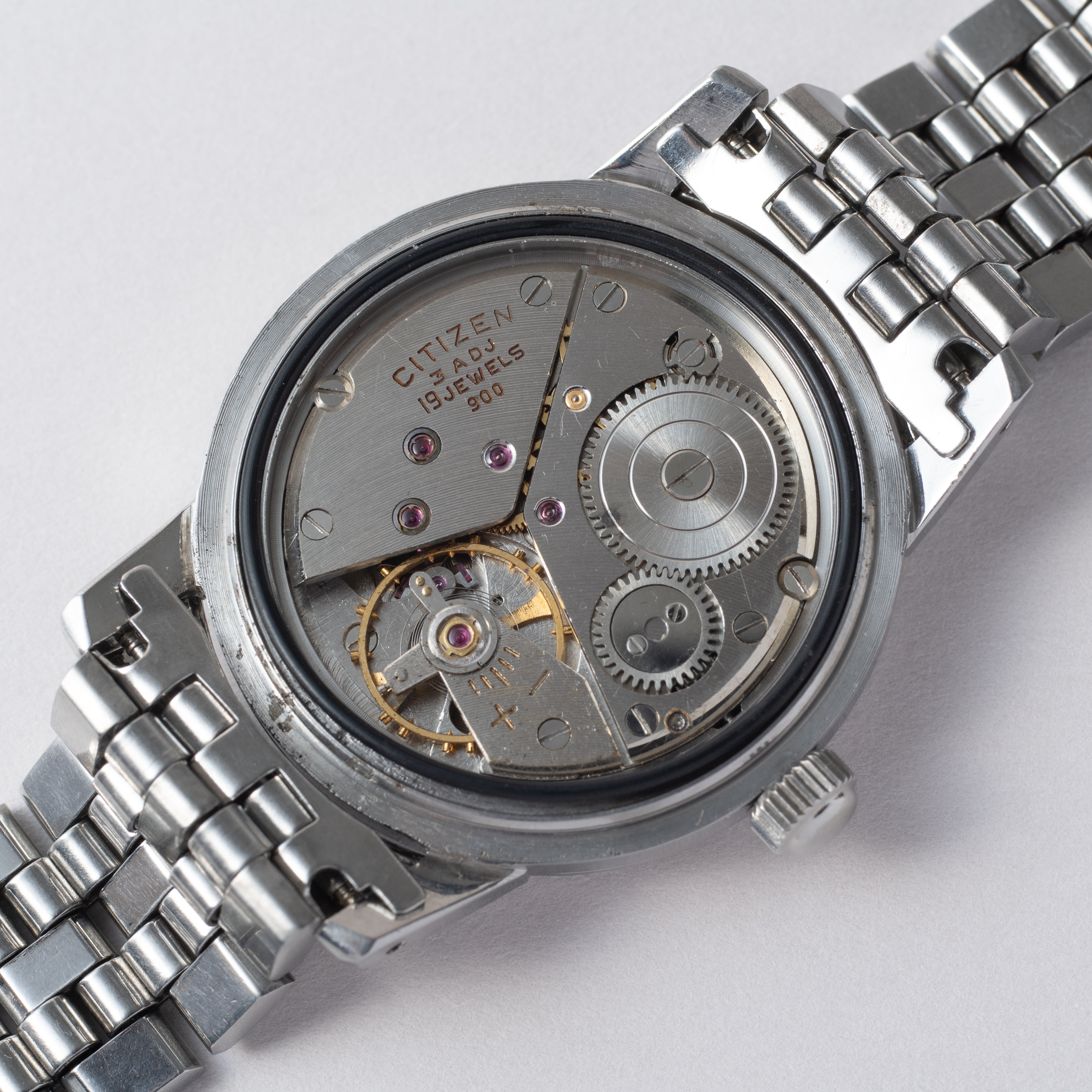 シチズン デラックス パラウォーター 1959年製 手巻き 純正ステンレスブレス