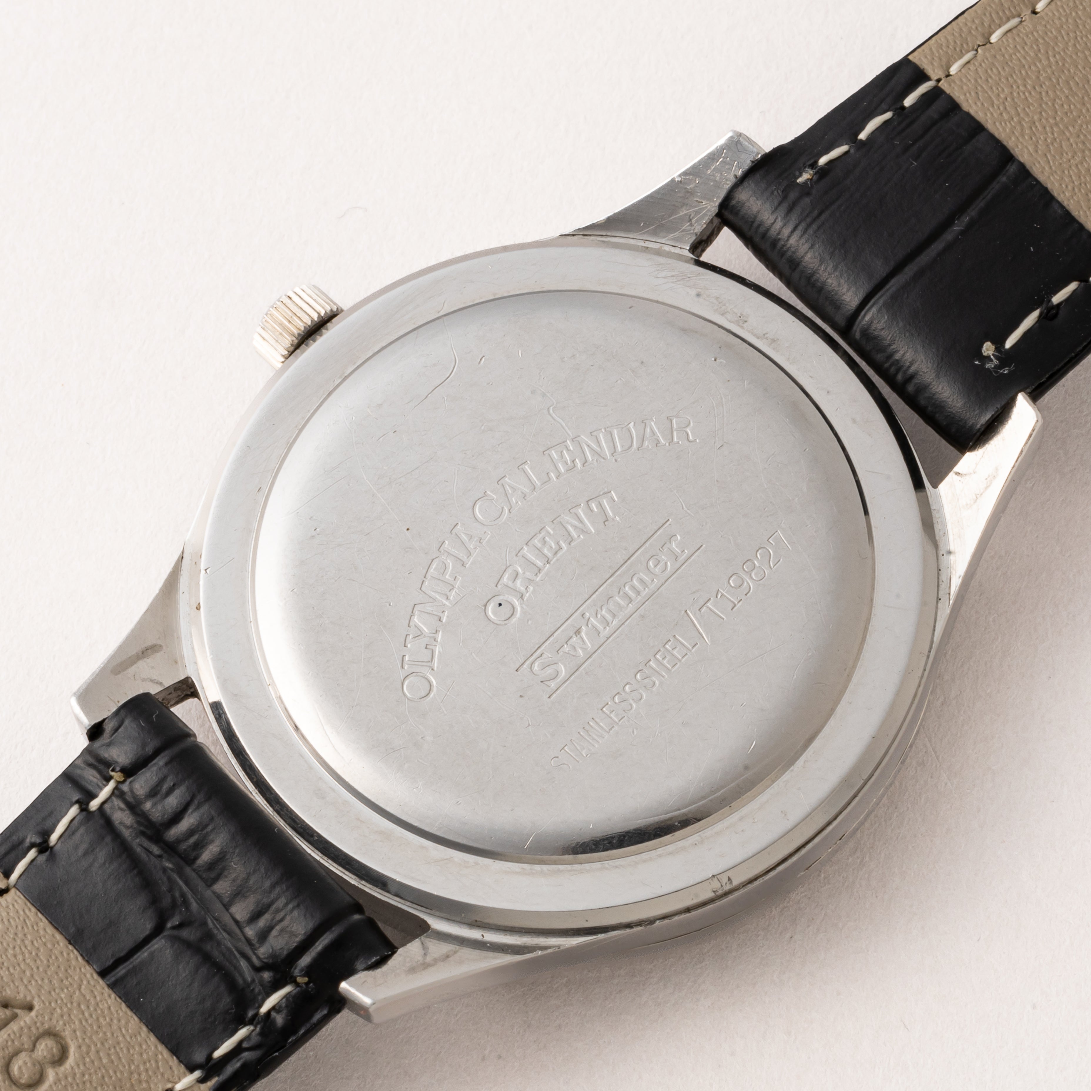 オリエント オリンピアカレンダー ブラックダイヤル 1960年代製