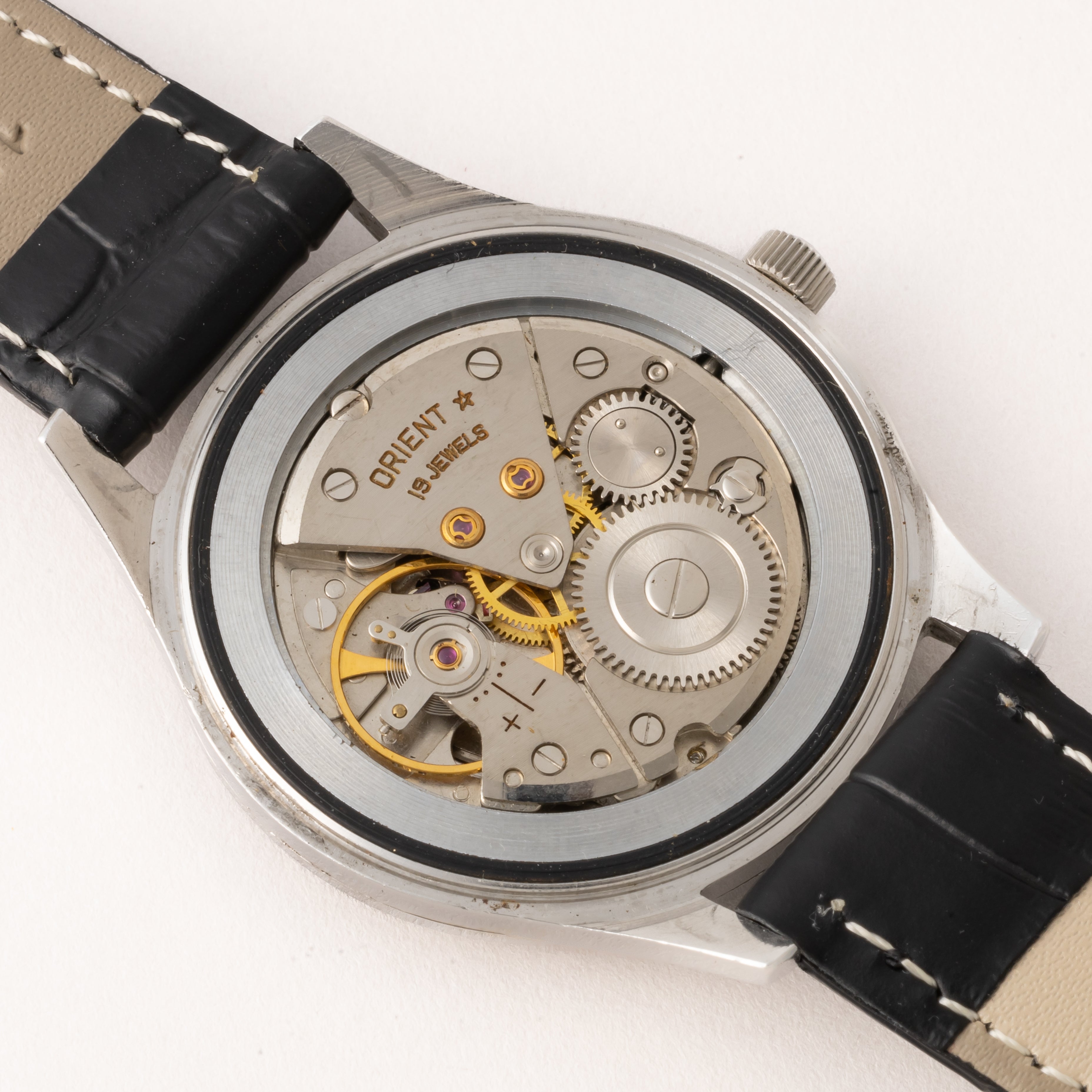 オリエント オリンピアカレンダー ブラックダイヤル 1960年代製