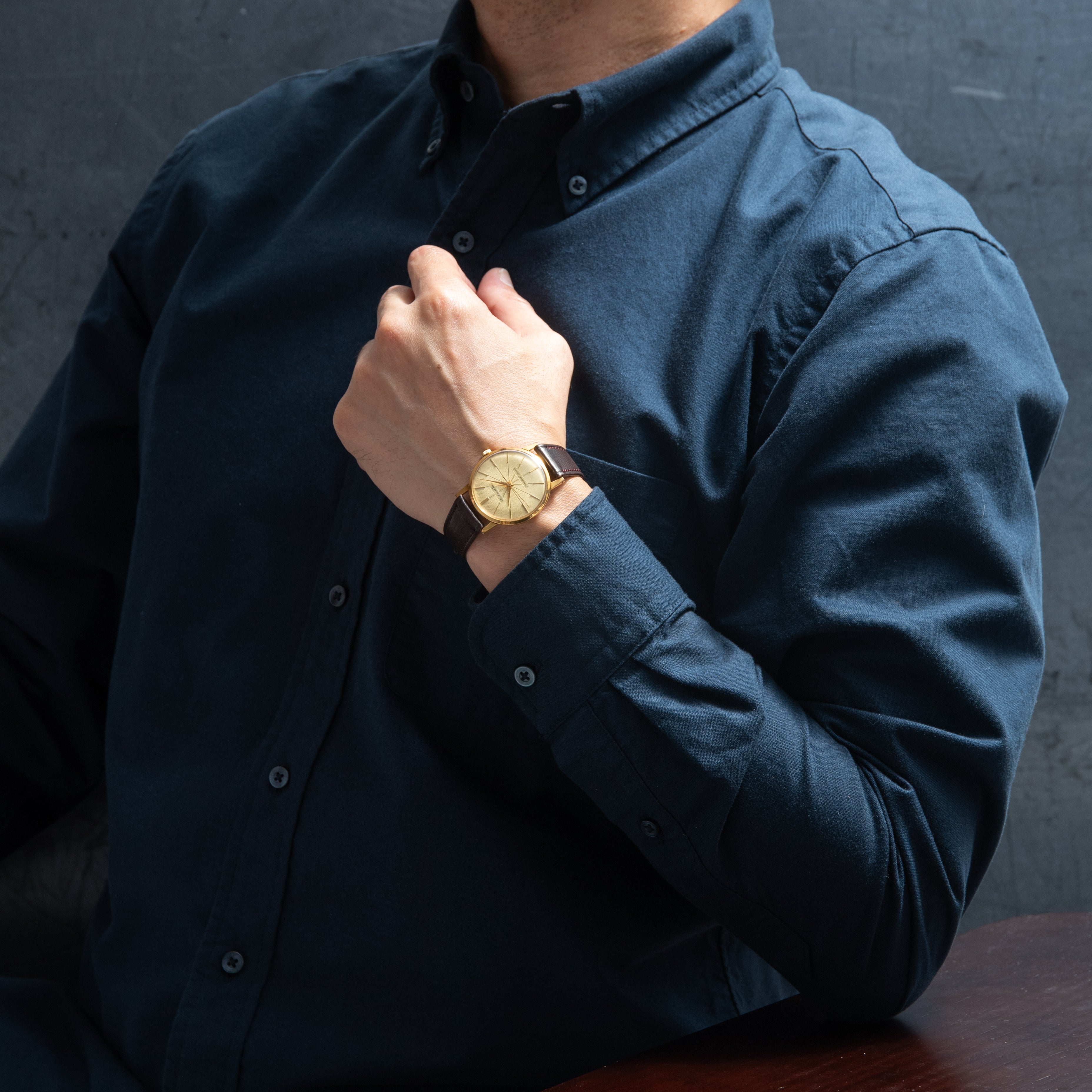 シチズン エース タグ付き美品 1962年製 オリジナル革ベルト尾錠 A15804 CGPケース