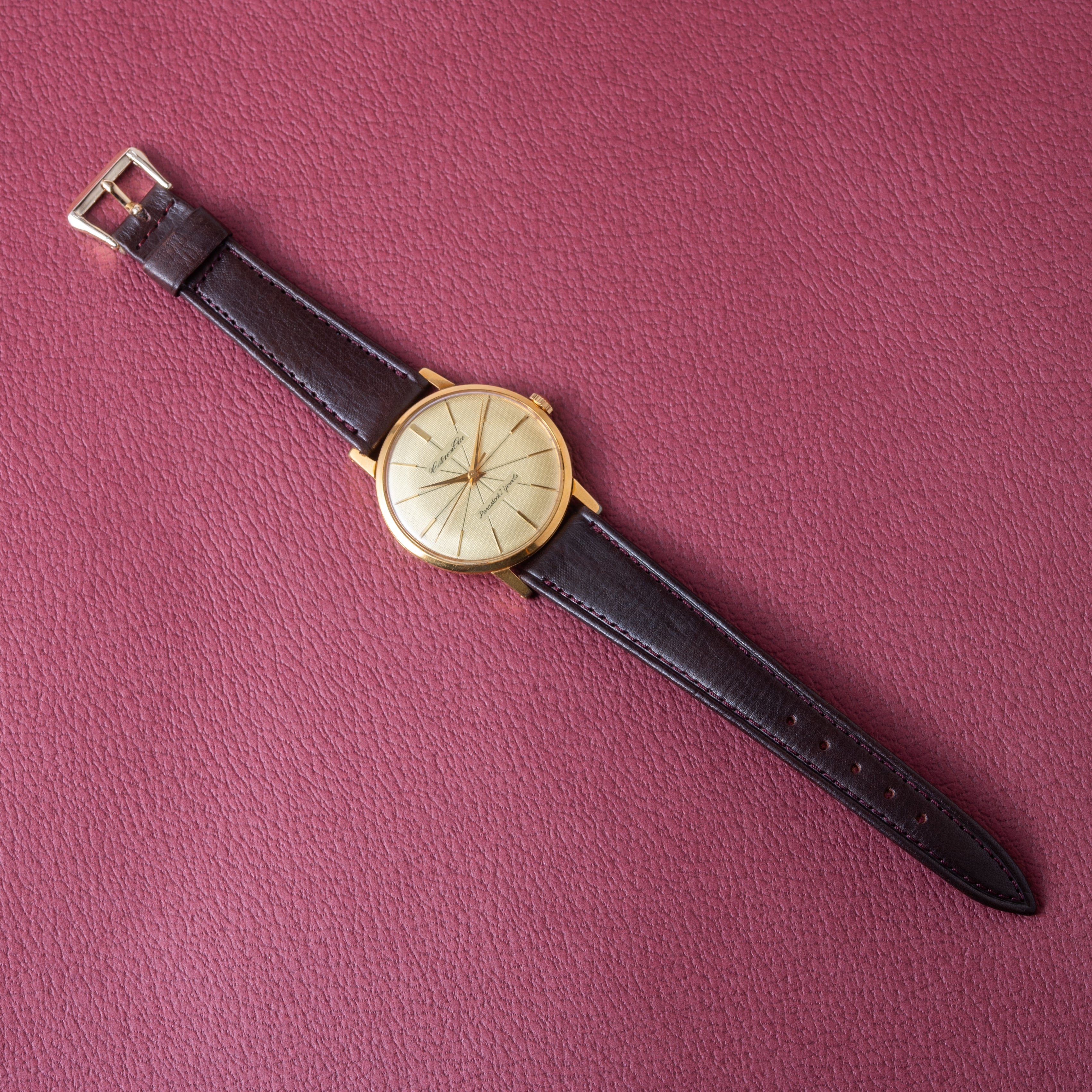 シチズン エース タグ付き美品 1962年製 オリジナル革ベルト尾錠 A15804 CGPケース