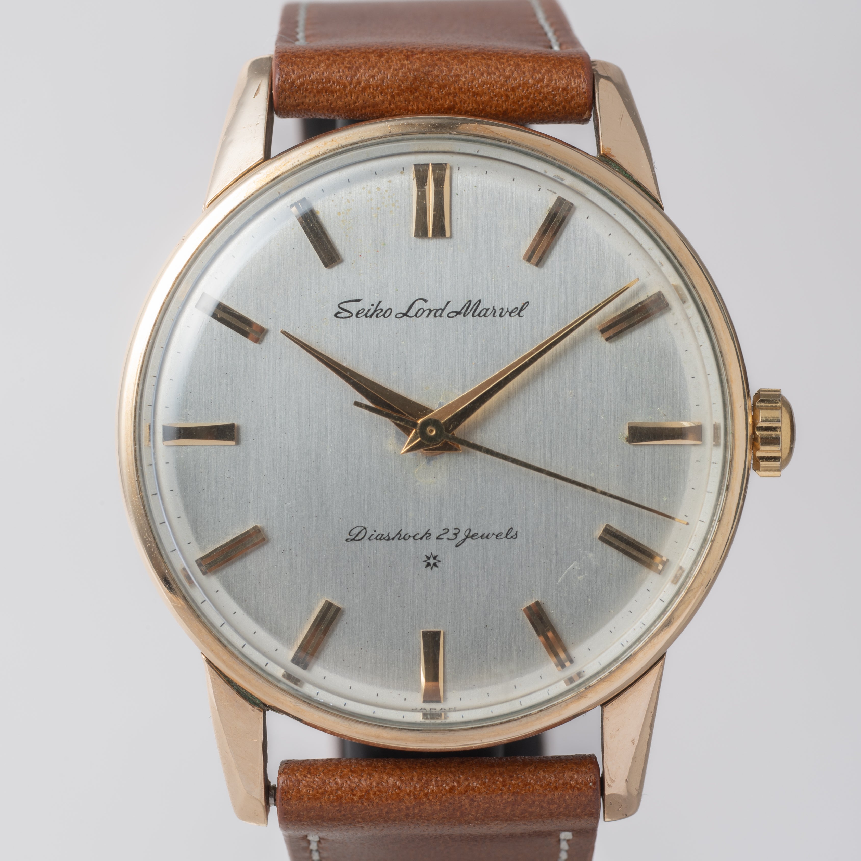 セイコー ロードマーベル 1962年製 SD 14金張りケース