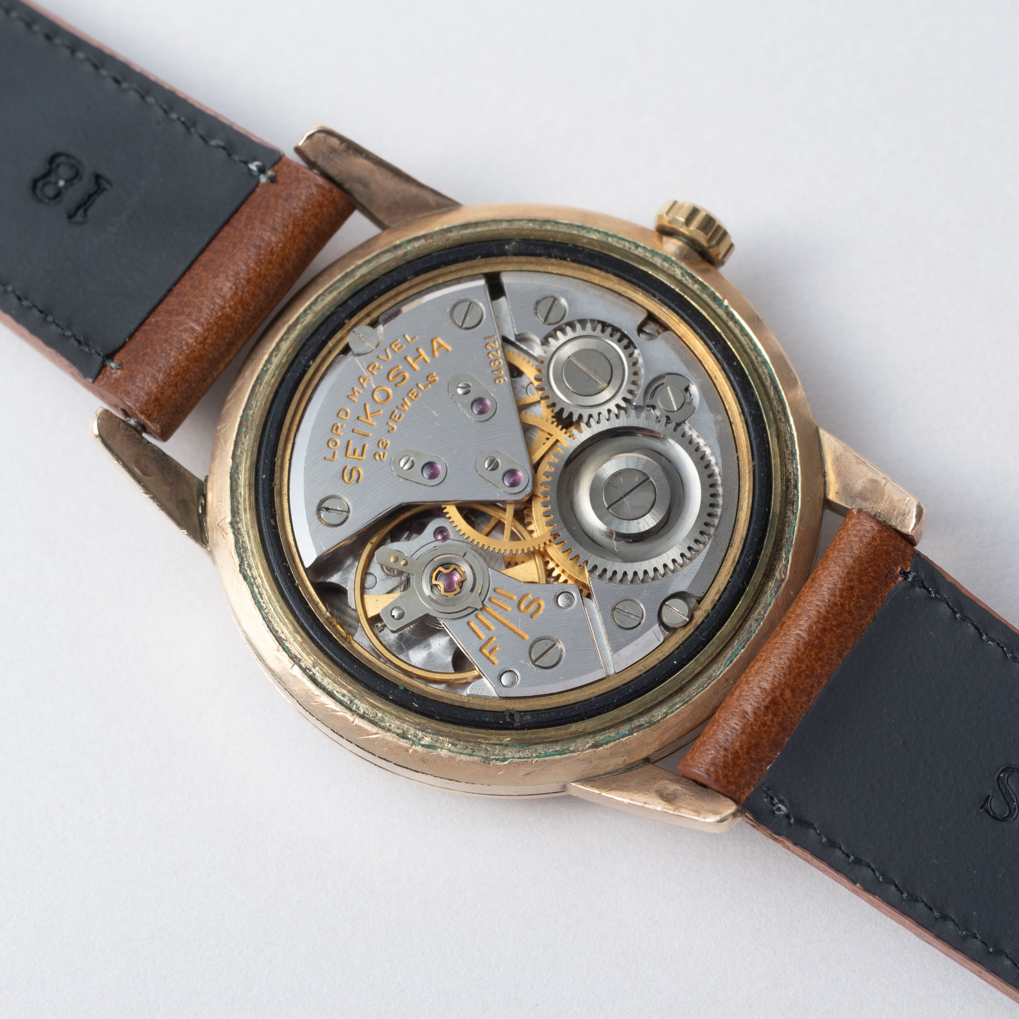 セイコー ロードマーベル 1962年製 SD 14金張りケース