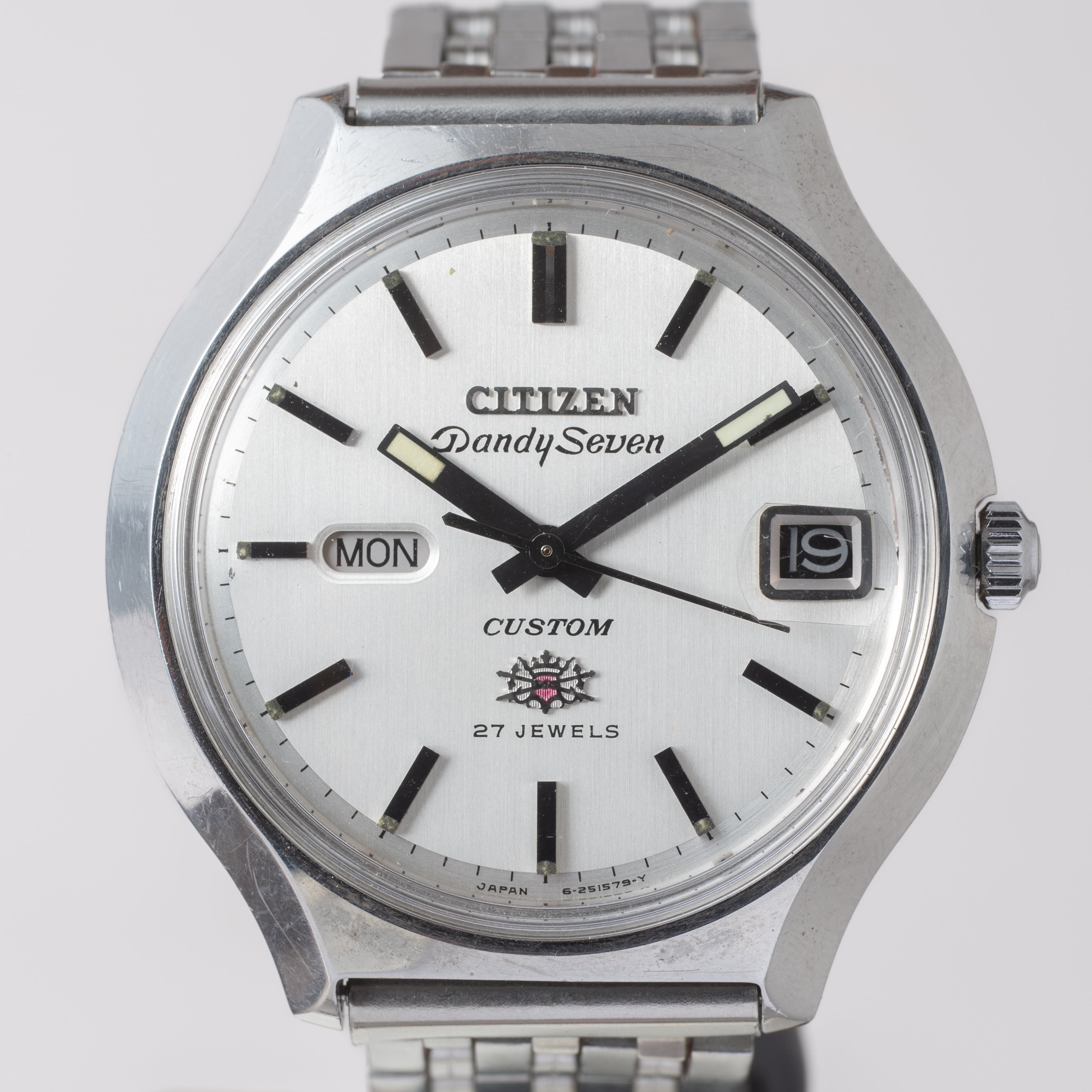 シチズン ダンディーセブン カスタム 1969年製 27石自動巻き