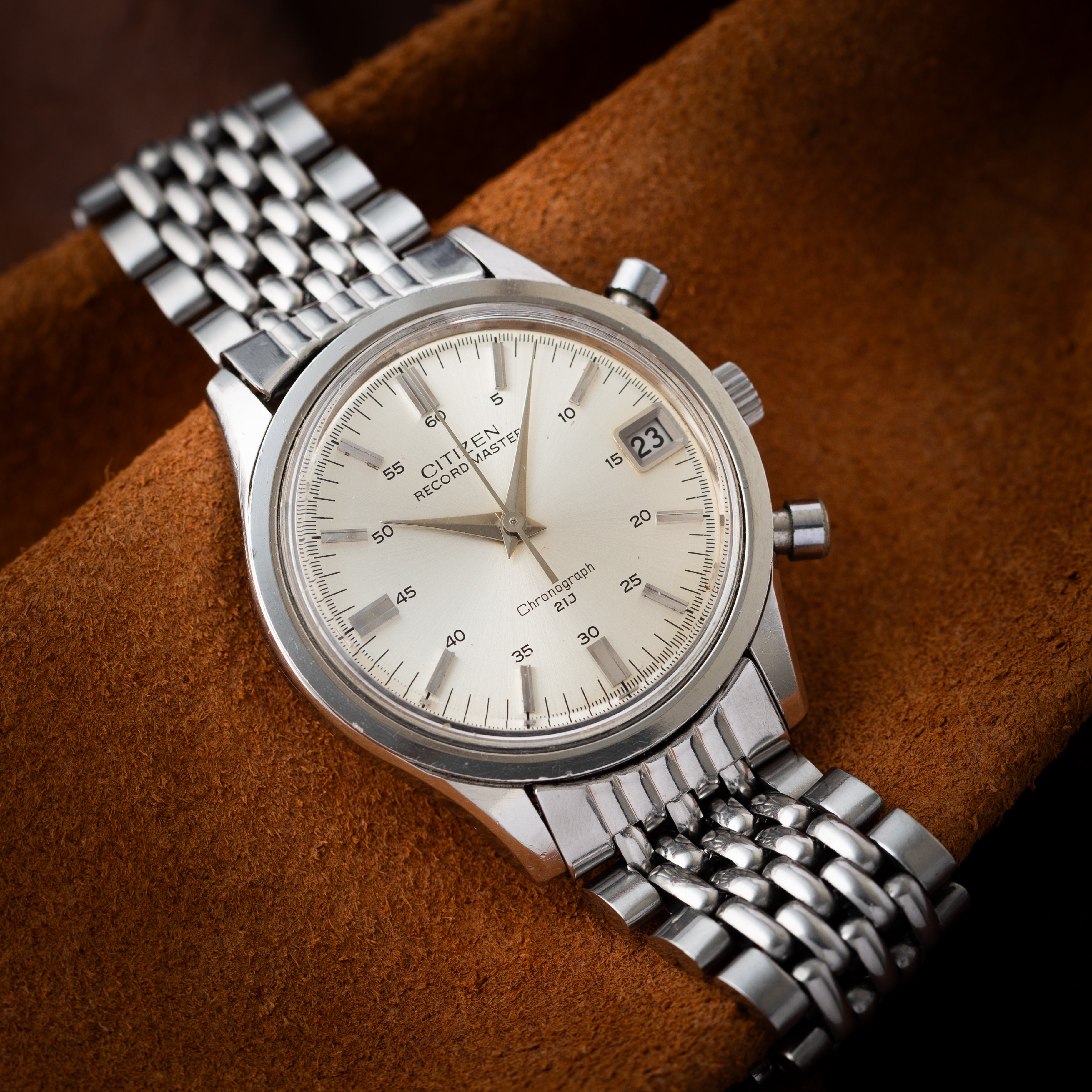 シチズン レコードマスター フライバック 1967年製 手巻き クロノグラフ