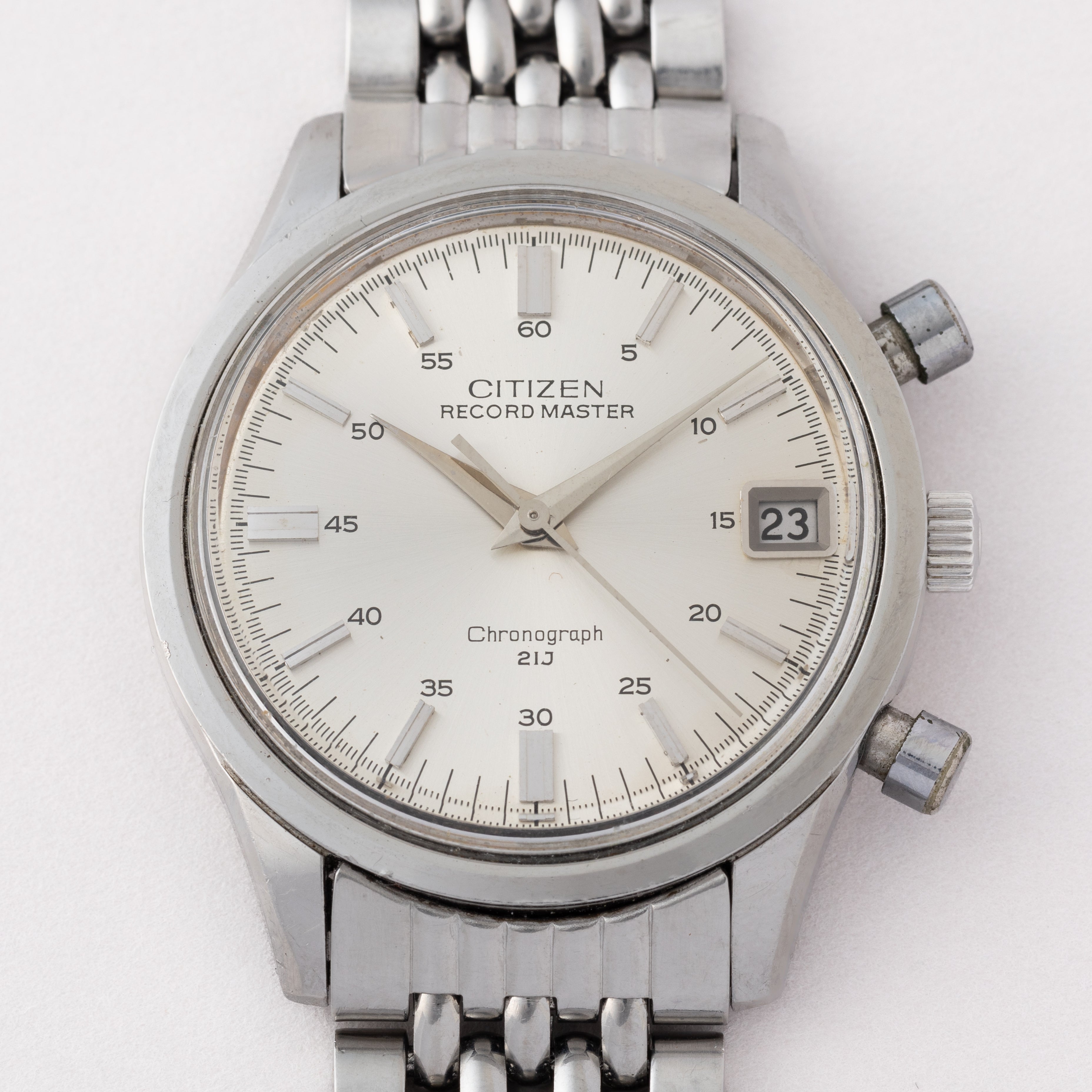 シチズン レコードマスター フライバック 1967年製 手巻き クロノグラフ