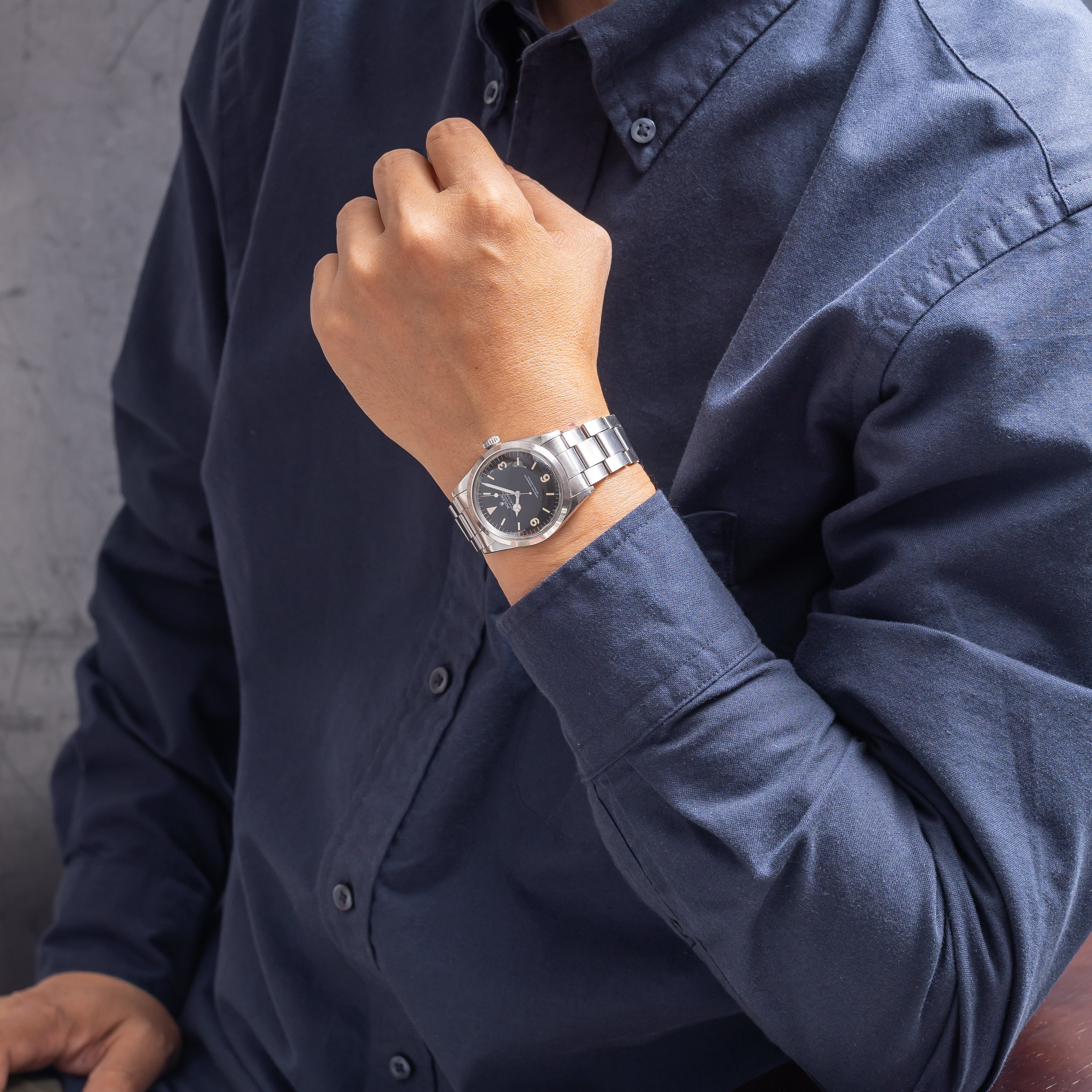 ロレックス エクスプローラー Ⅰ マーク1ダイヤル フロッグフット Ref.1016 1969年製 冊子付