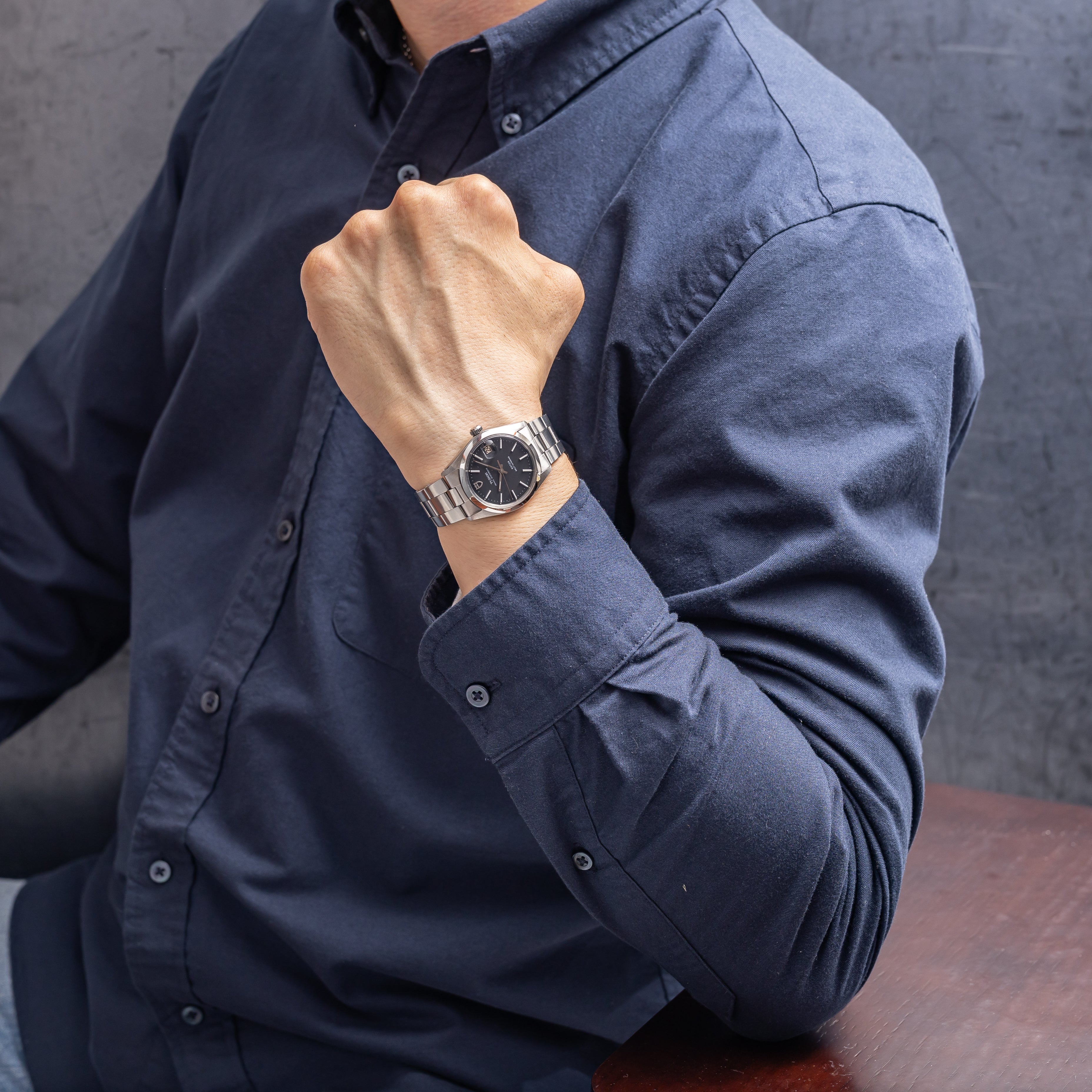 チューダー 1979年製 プリンスオイスターデイト リダンブラックダイヤル ロレックスブレス