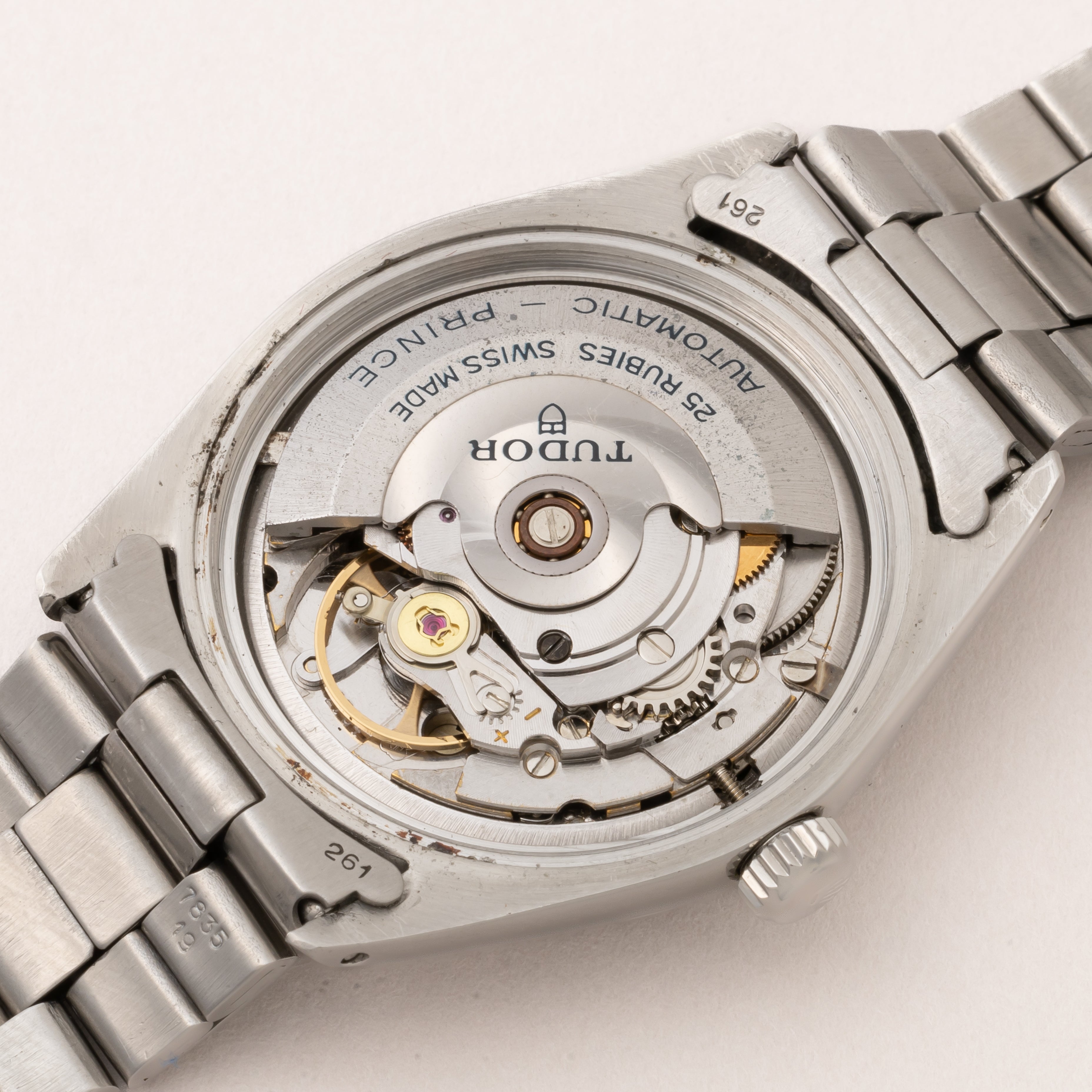 チューダー 1979年製 プリンスオイスターデイト リダンブラックダイヤル ロレックスブレス