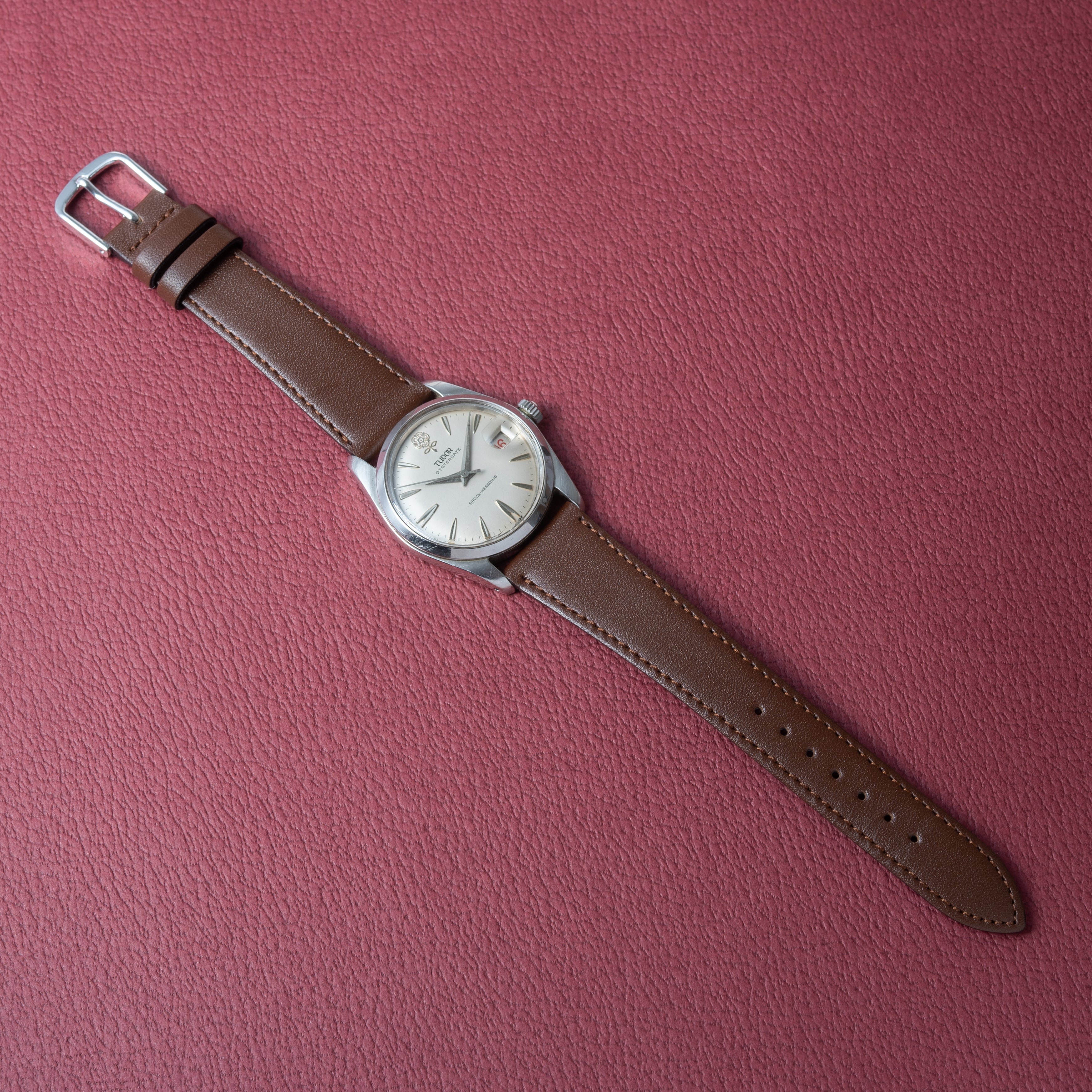 チューダー デカバラリダン 1968年製 オイスターデイト 王冠リューズ