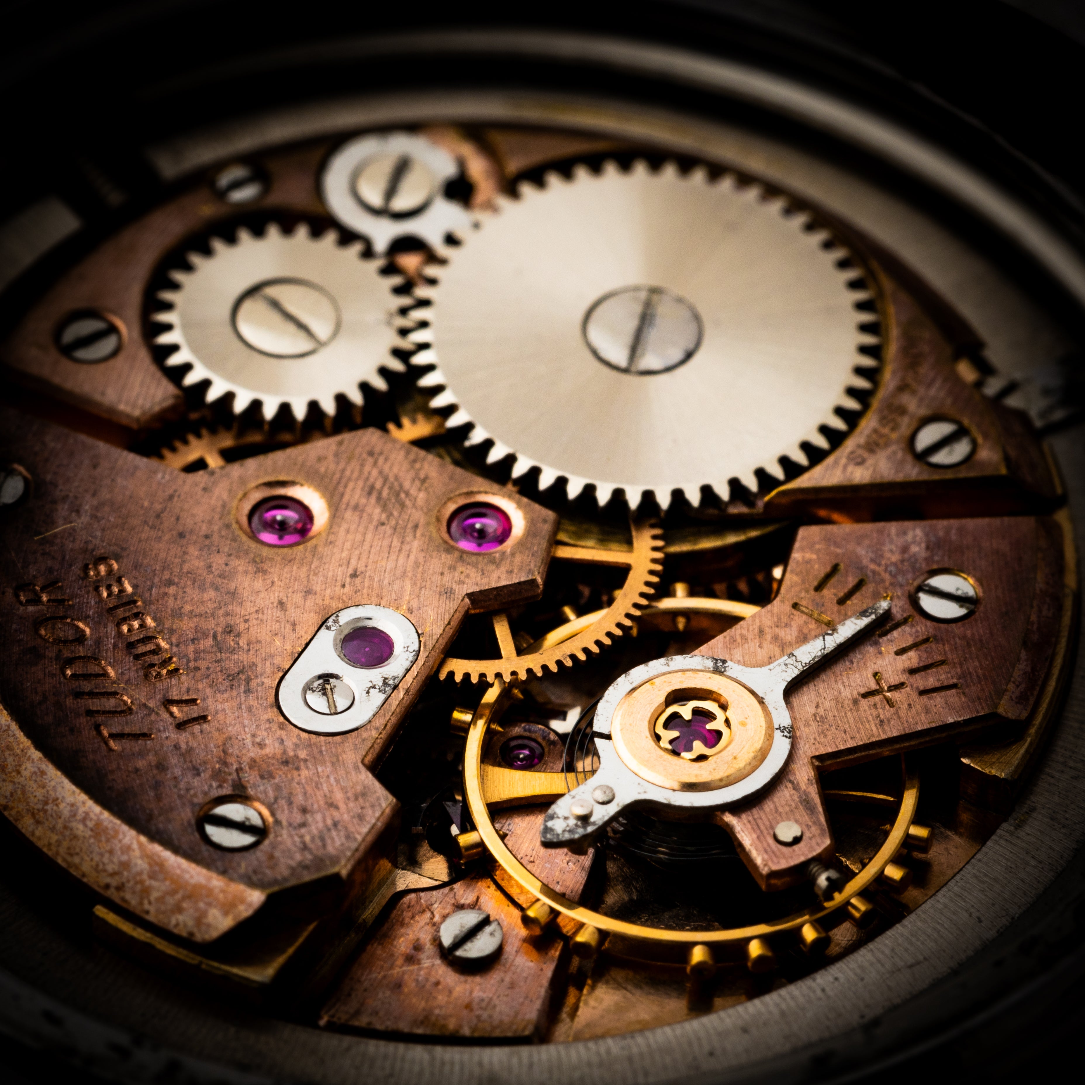 チューダー 中薔薇リダン 1958年製 オイスター リベットブレス