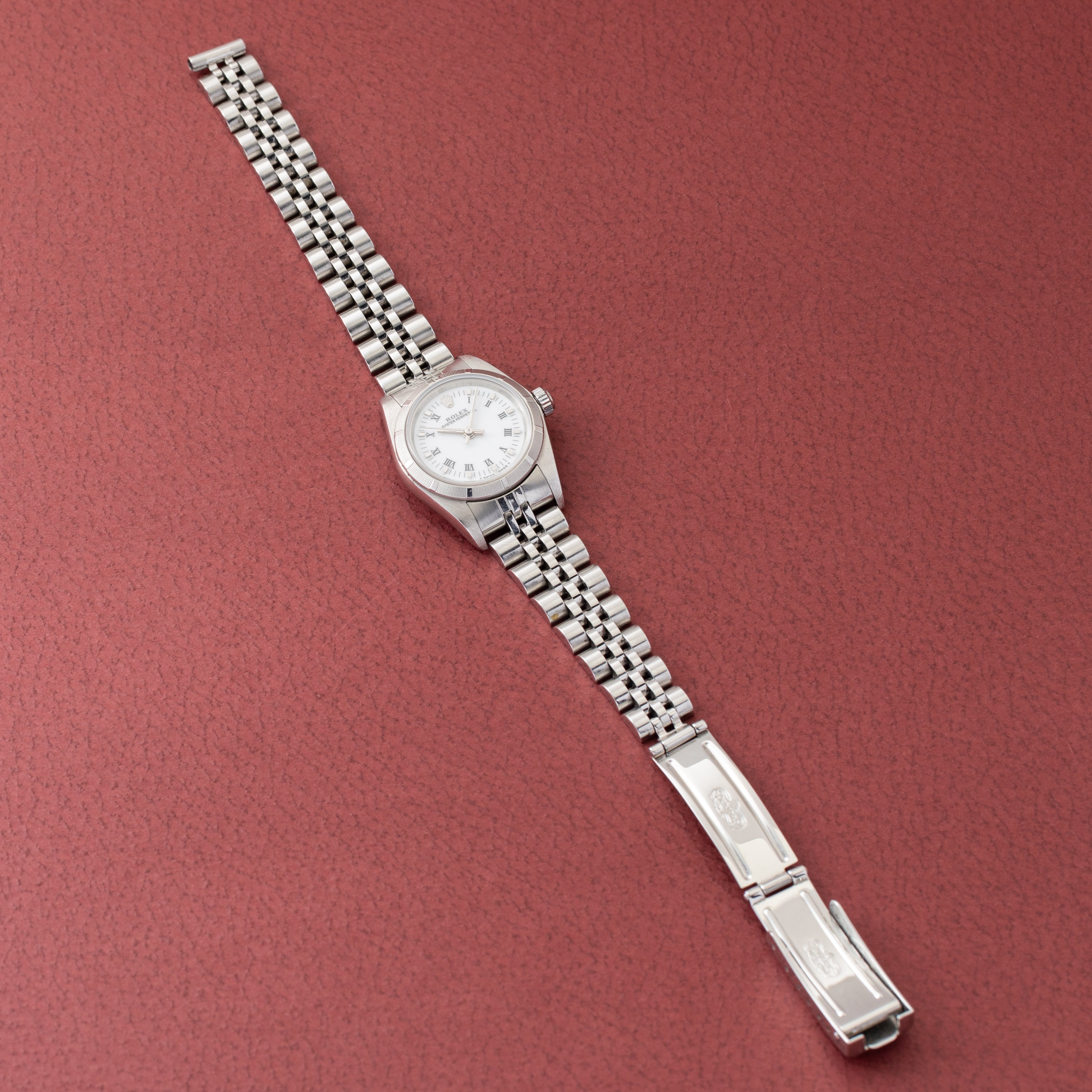 ロレックス レディース オイスターパーペチュアル Ref.76030 1998~1999年製 ホワイトローマンダイヤル