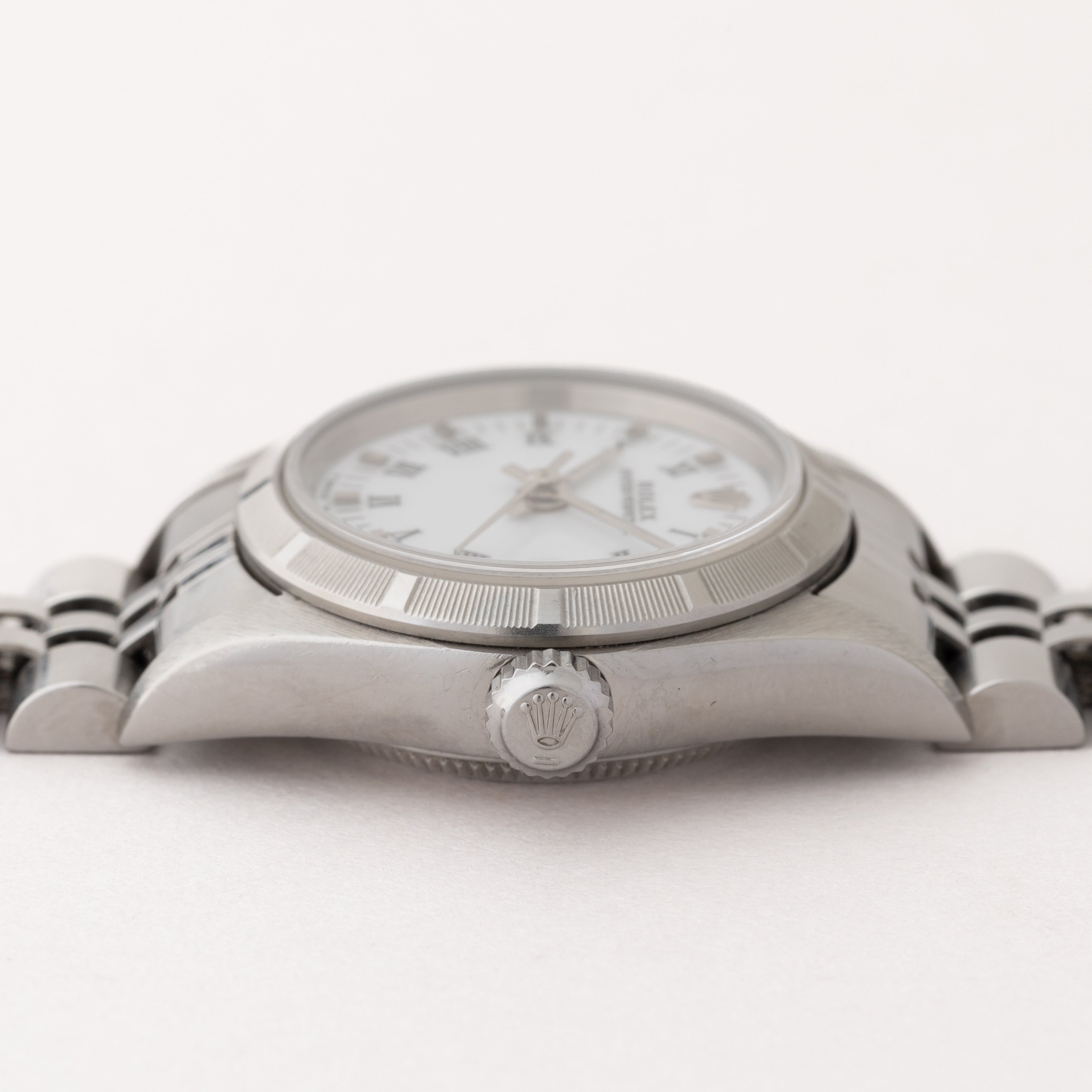 ロレックス レディース オイスターパーペチュアル Ref.76030 1998~1999年製 ホワイトローマンダイヤル