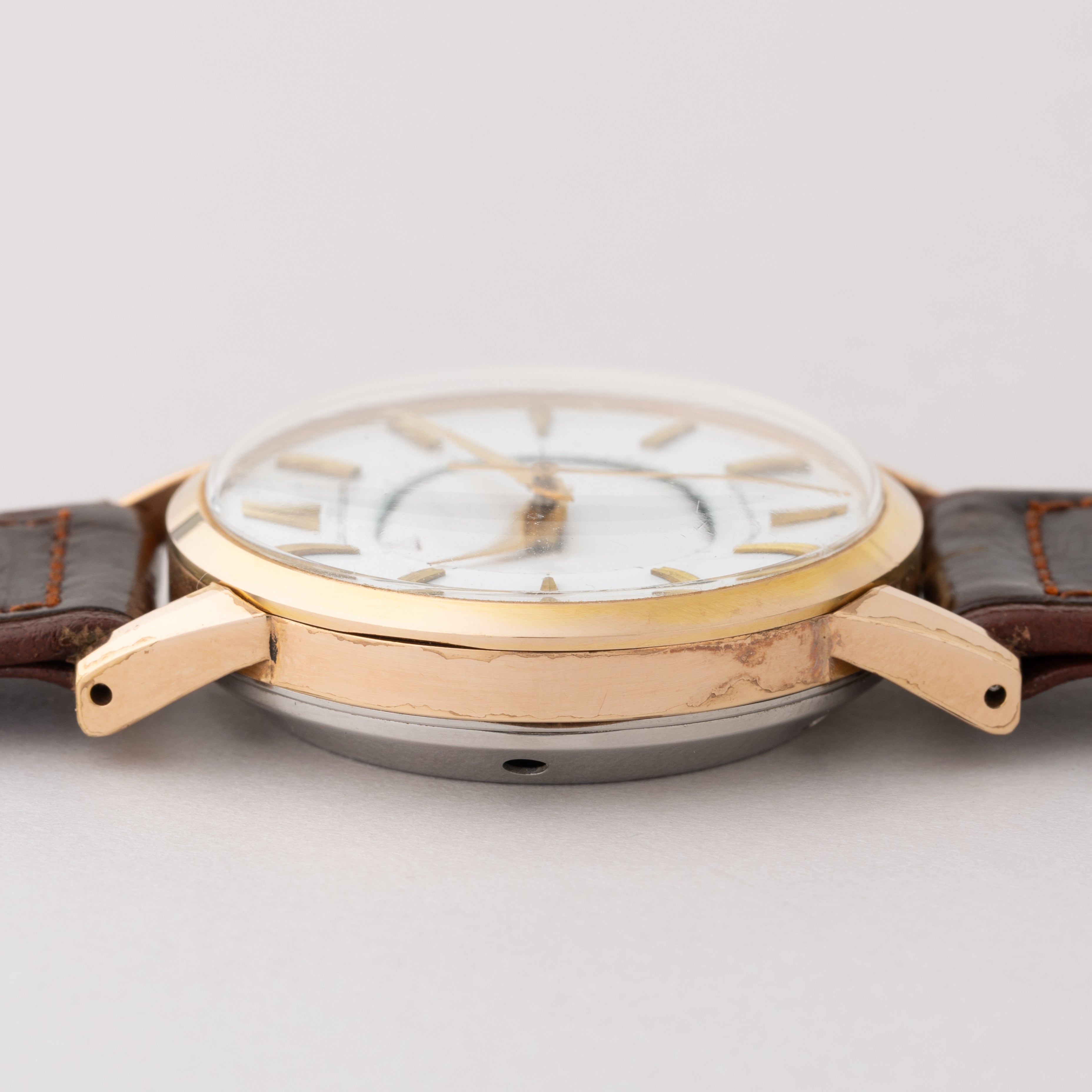 シチズン アラーム 手巻き 1961年製 ジャガールクルトフェイス 初期