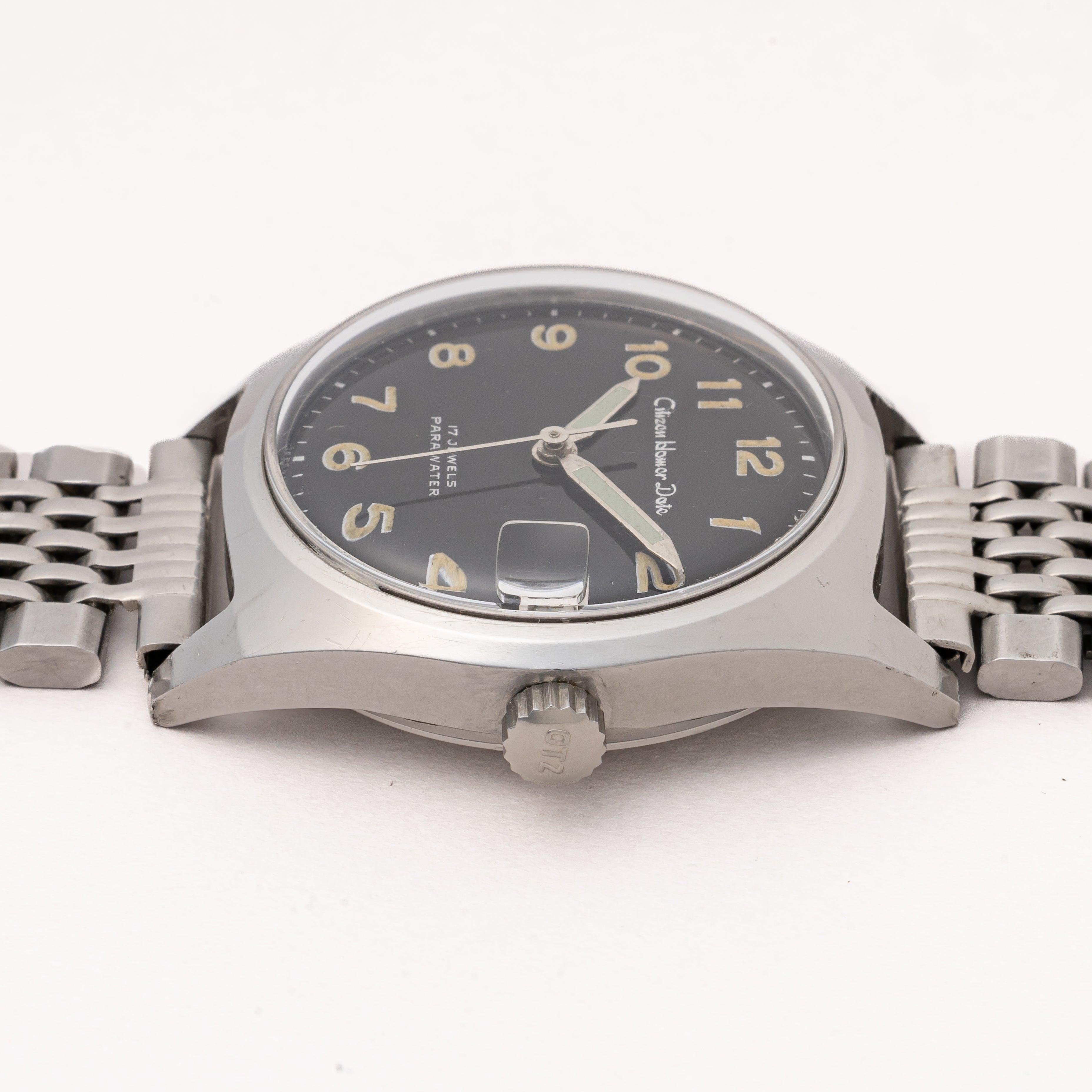 シチズン ホーマーデイト 1968年製 手巻き 全アラビアダイヤル