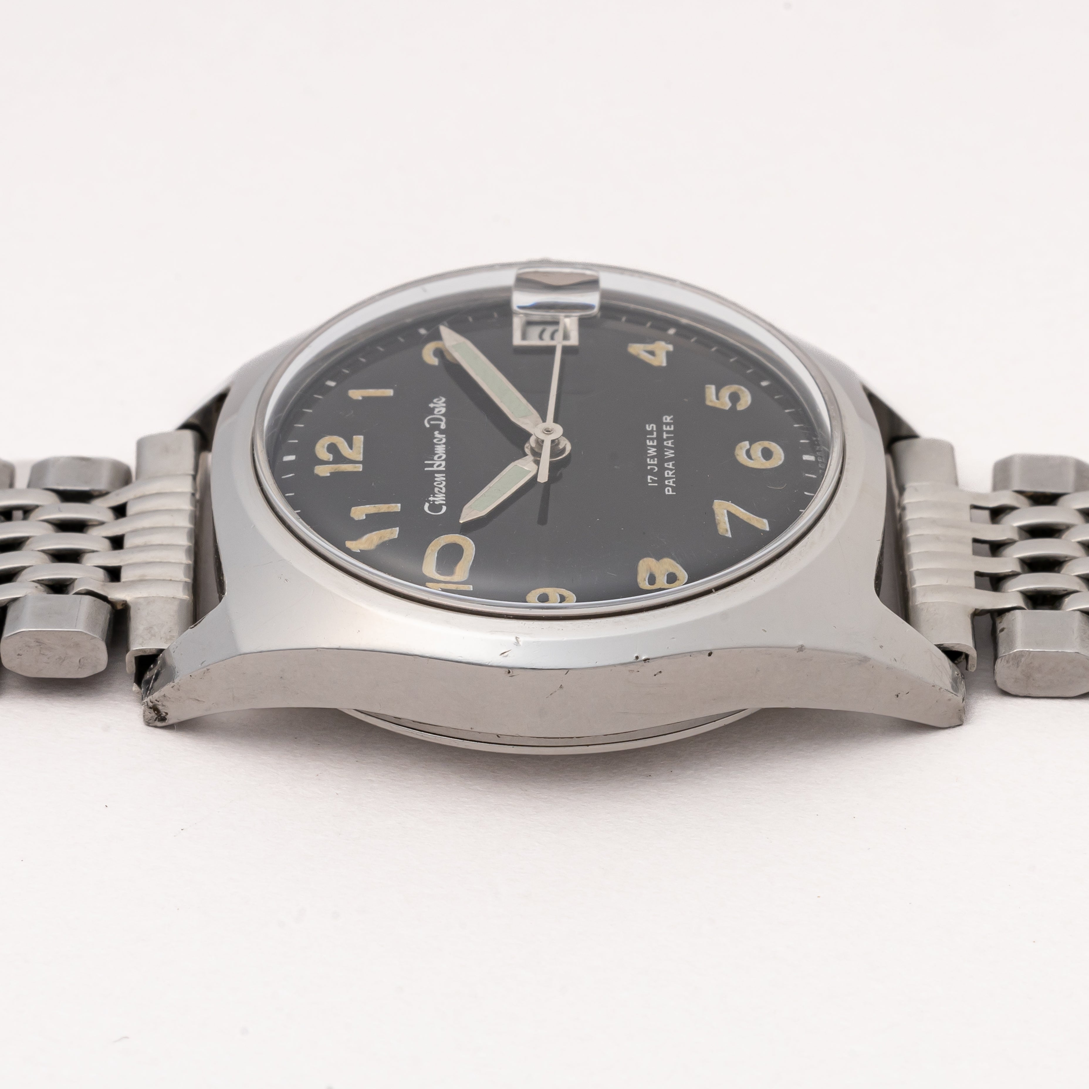 シチズン ホーマーデイト 1968年製 手巻き 全アラビアダイヤル