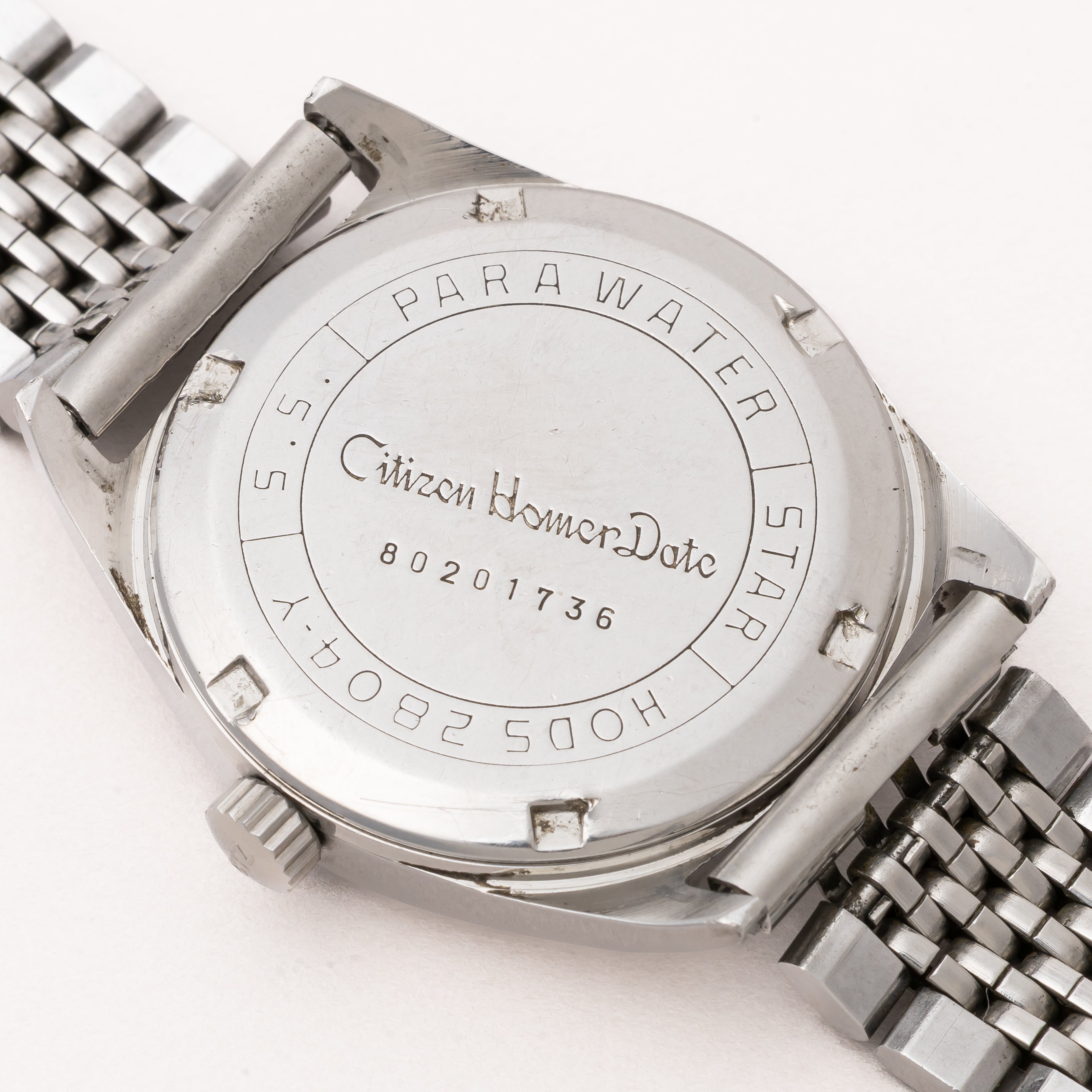 シチズン ホーマーデイト 1968年製 手巻き 全アラビアダイヤル