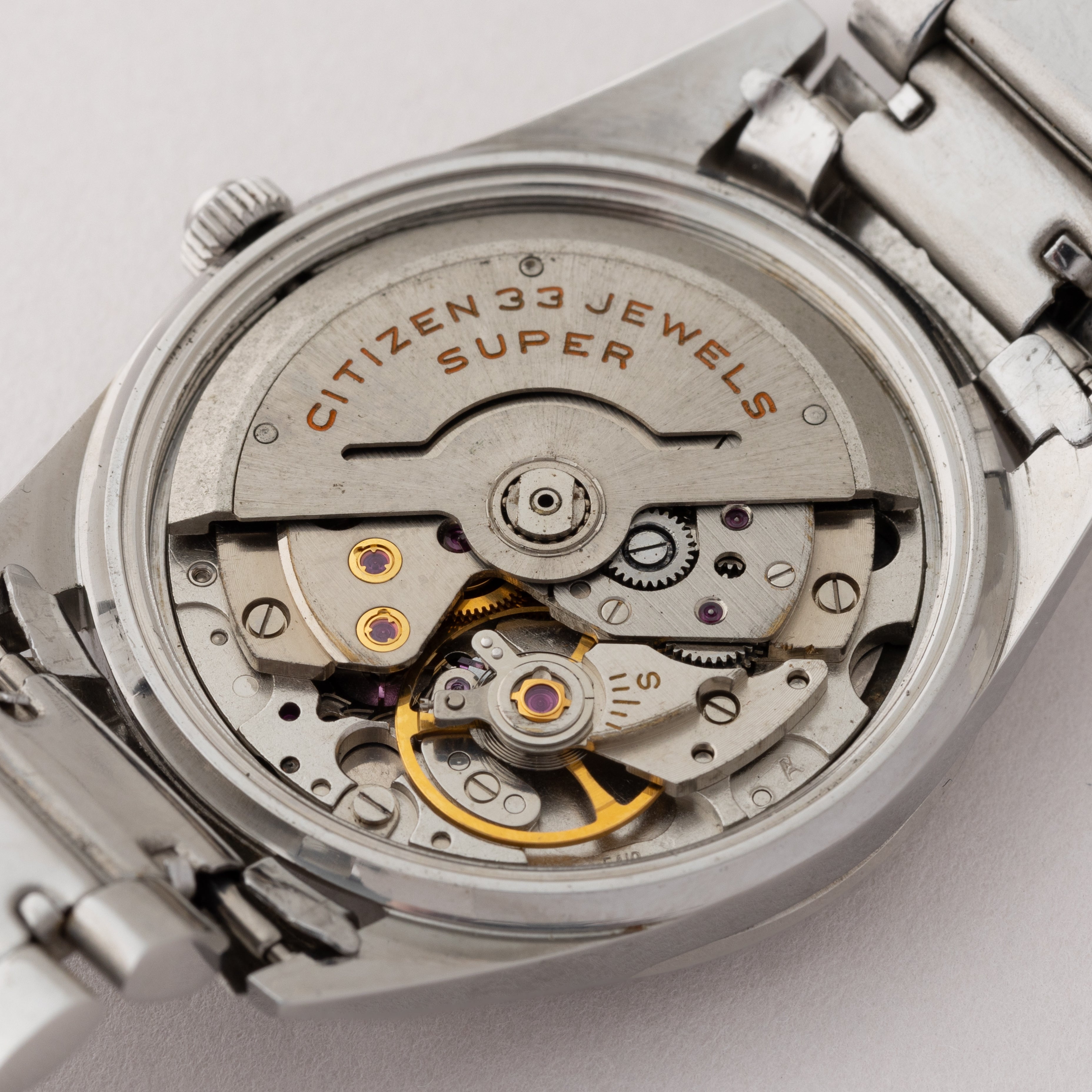 シチズン スーパークリスタルデイト 1967年製 シルバーダイヤル