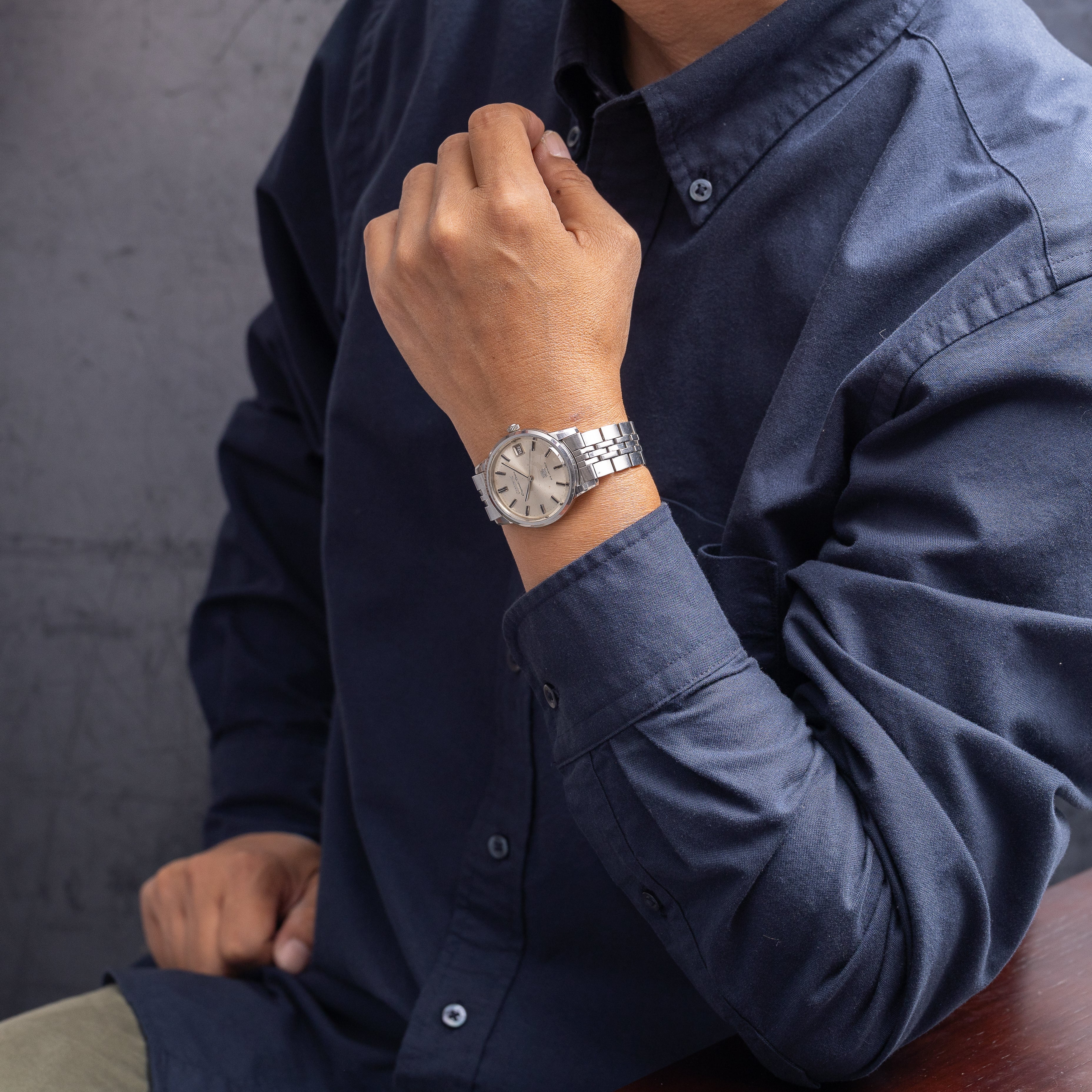 シチズン クリスタルデイト 1967年製 自動巻き 純正ブレス付き