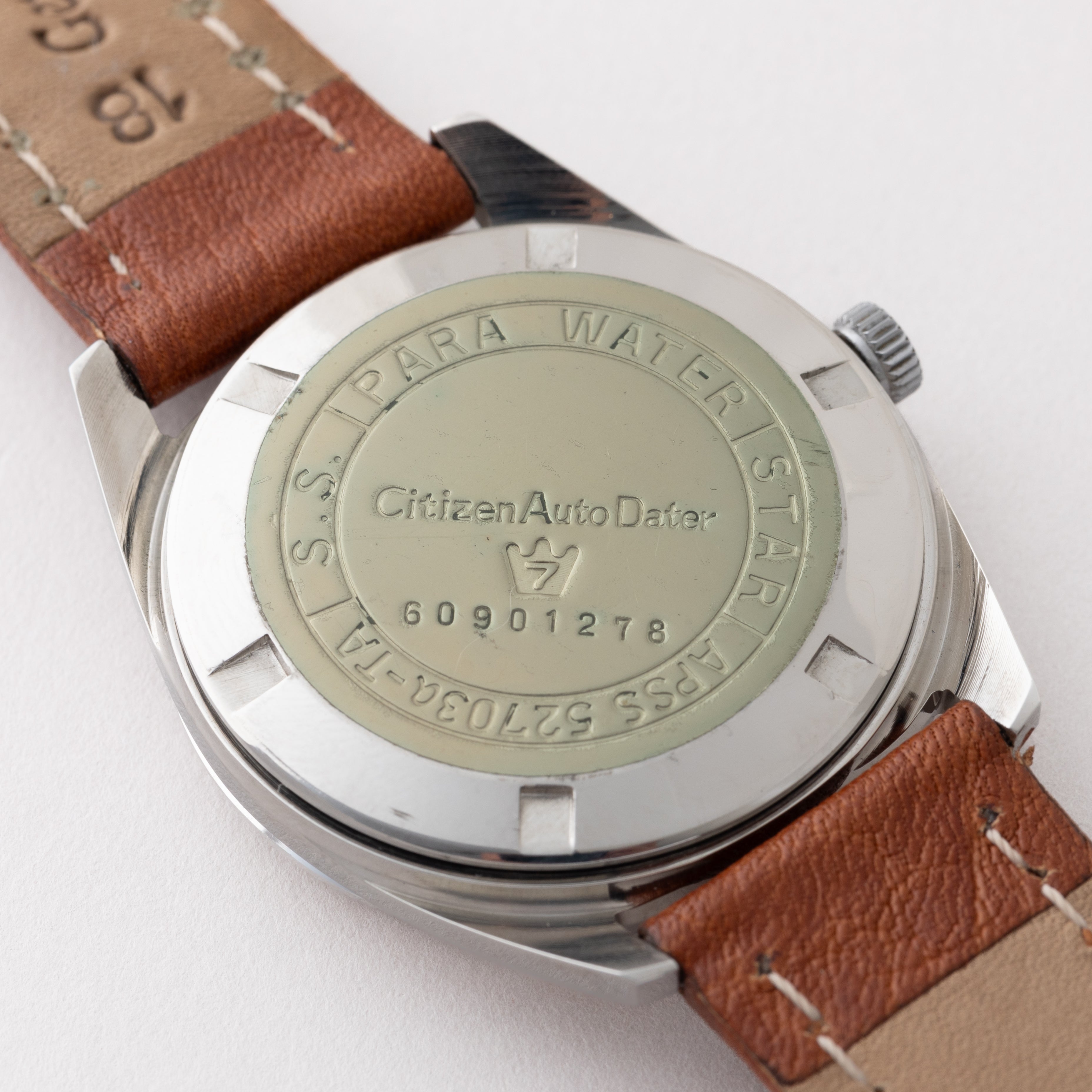 シチズン オートデーター7 スーパーフラット 1966年製