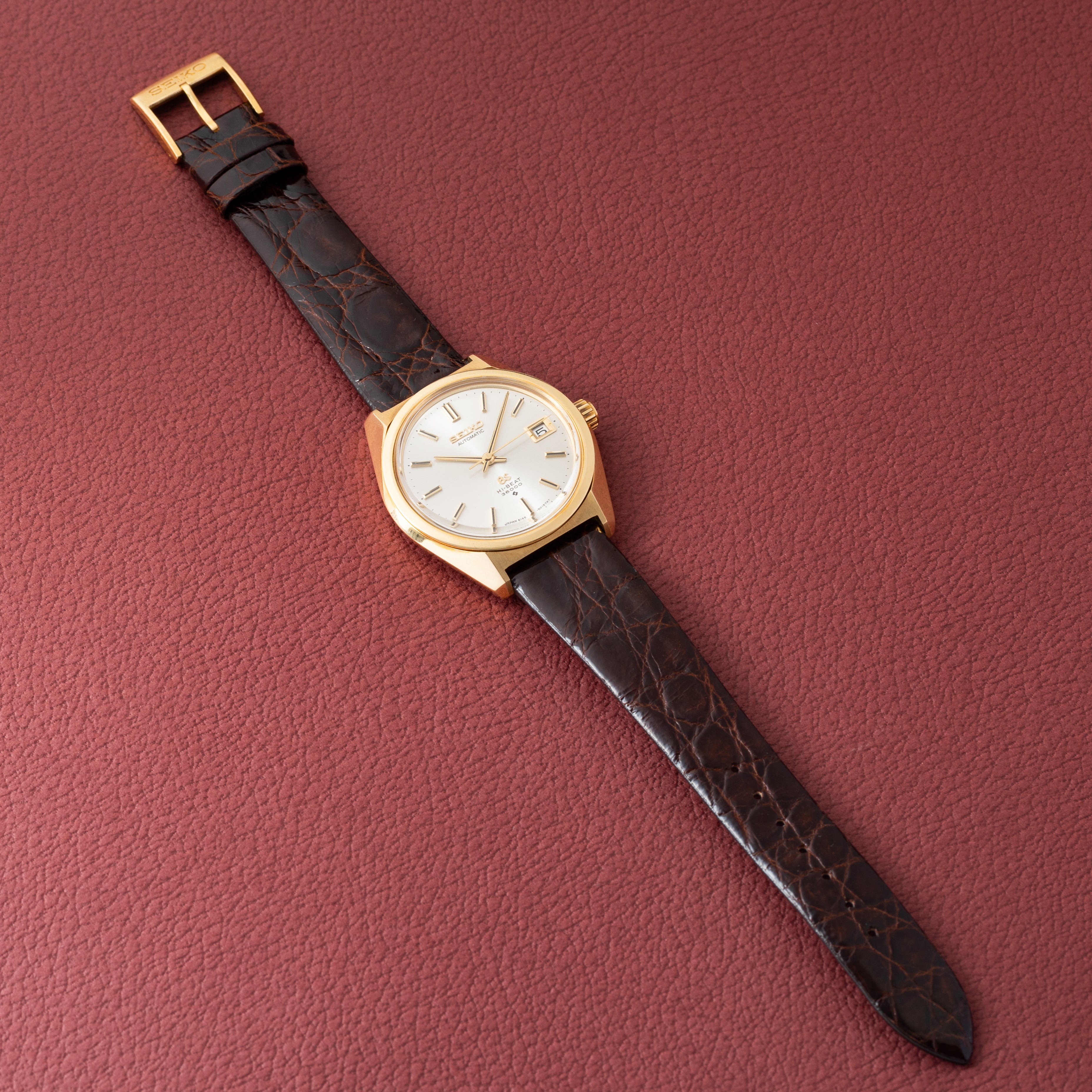 グランドセイコー 18金無垢ケース 10振動自動巻き 6145-8000 1969年製 61GS