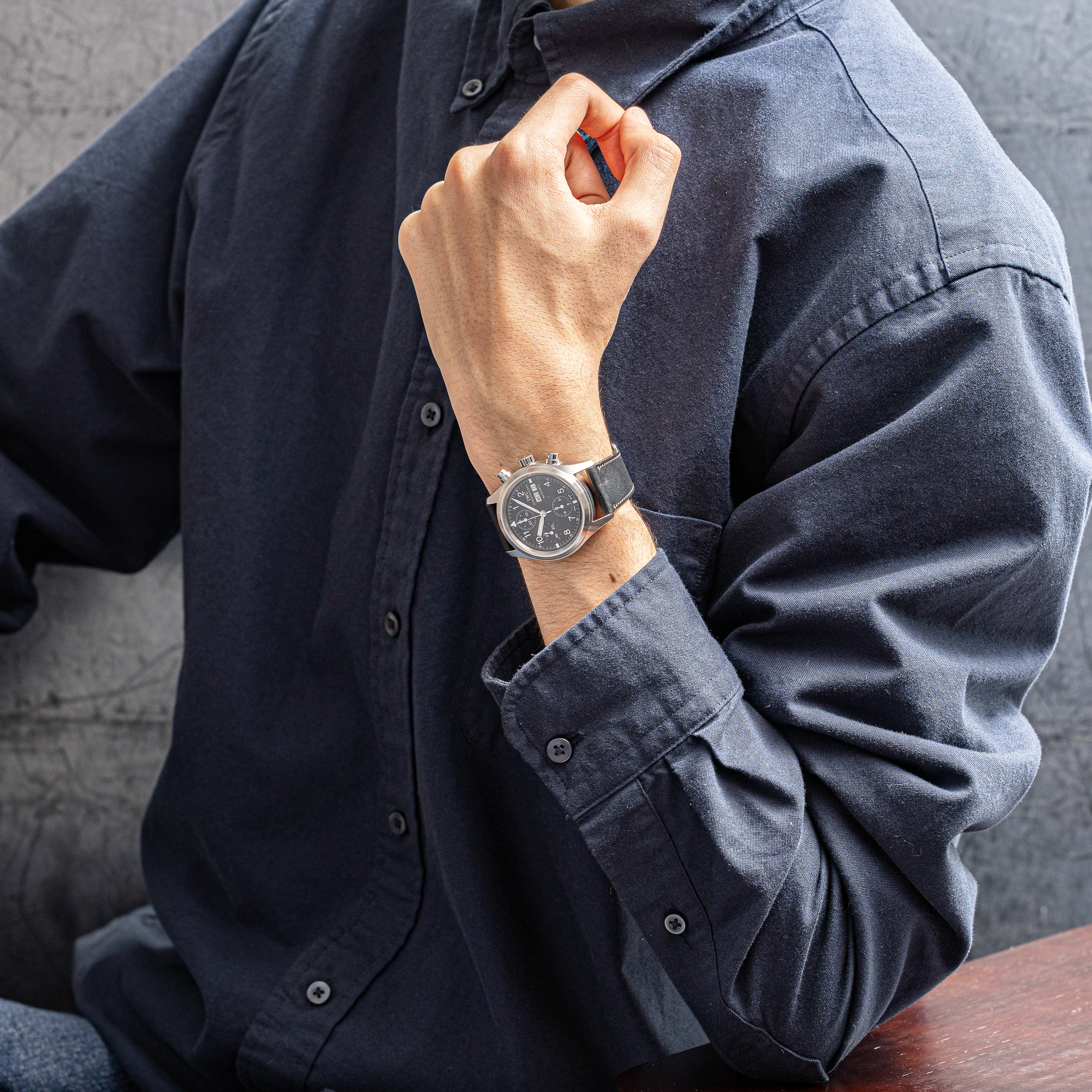 IWC メカニカル フリーガークロノグラフ Ref.3706 Cal.7922 オートマチック 2003年製