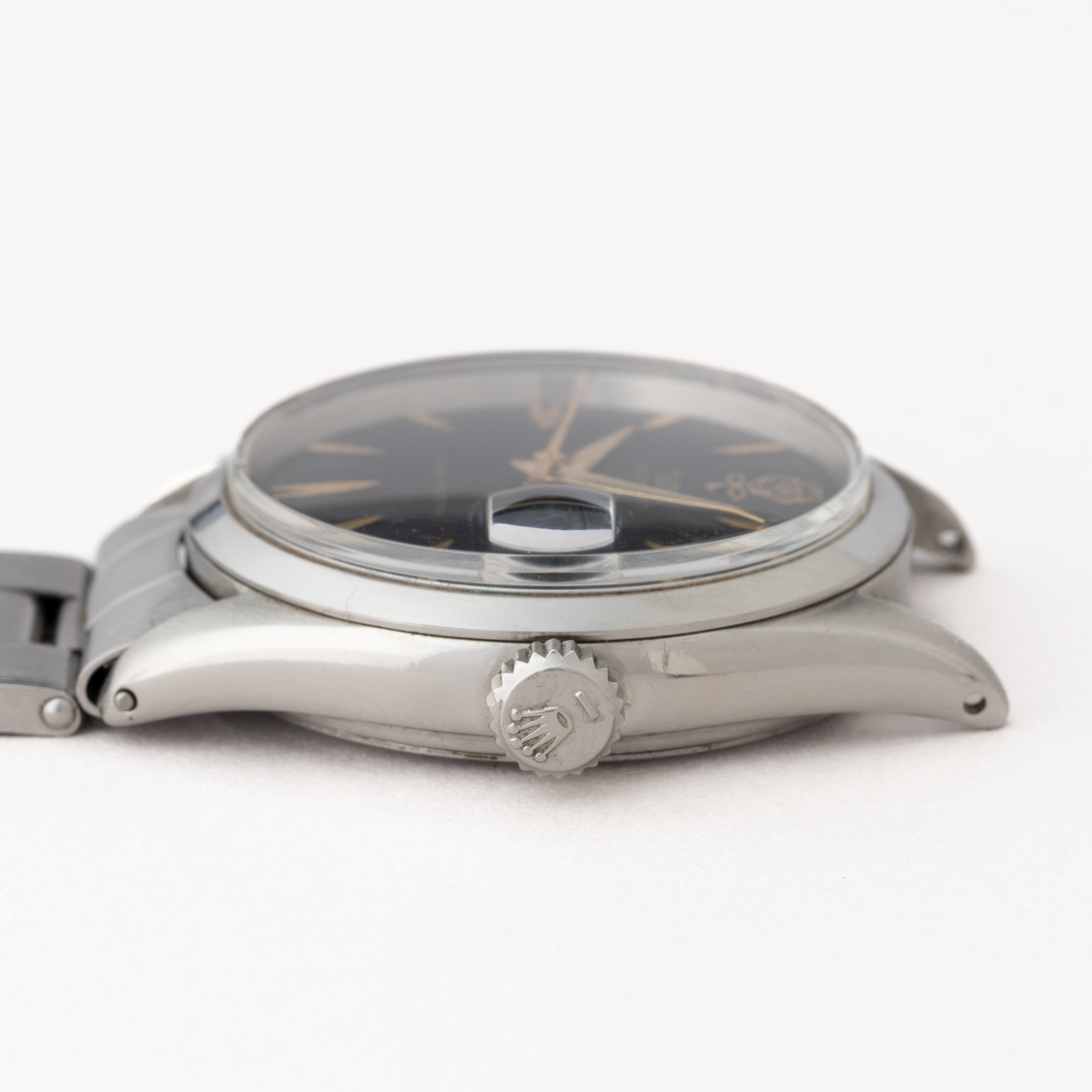 チューダー デカバラ オイスターデイト 1961年製 Ref.7974 ROLEXリベットブレス ブラックリダンダイヤル