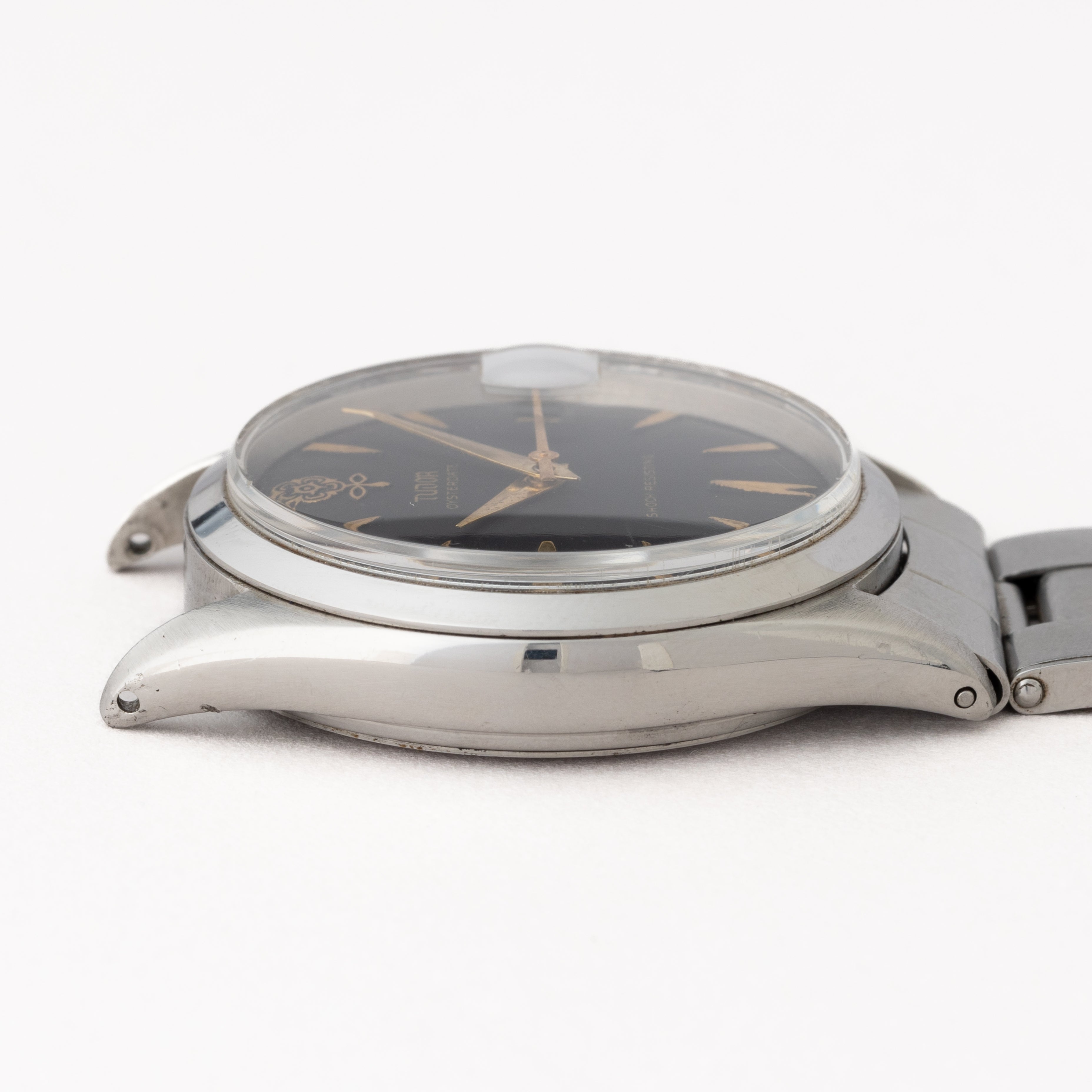 チューダー デカバラ オイスターデイト 1961年製 Ref.7974 ROLEXリベットブレス ブラックリダンダイヤル