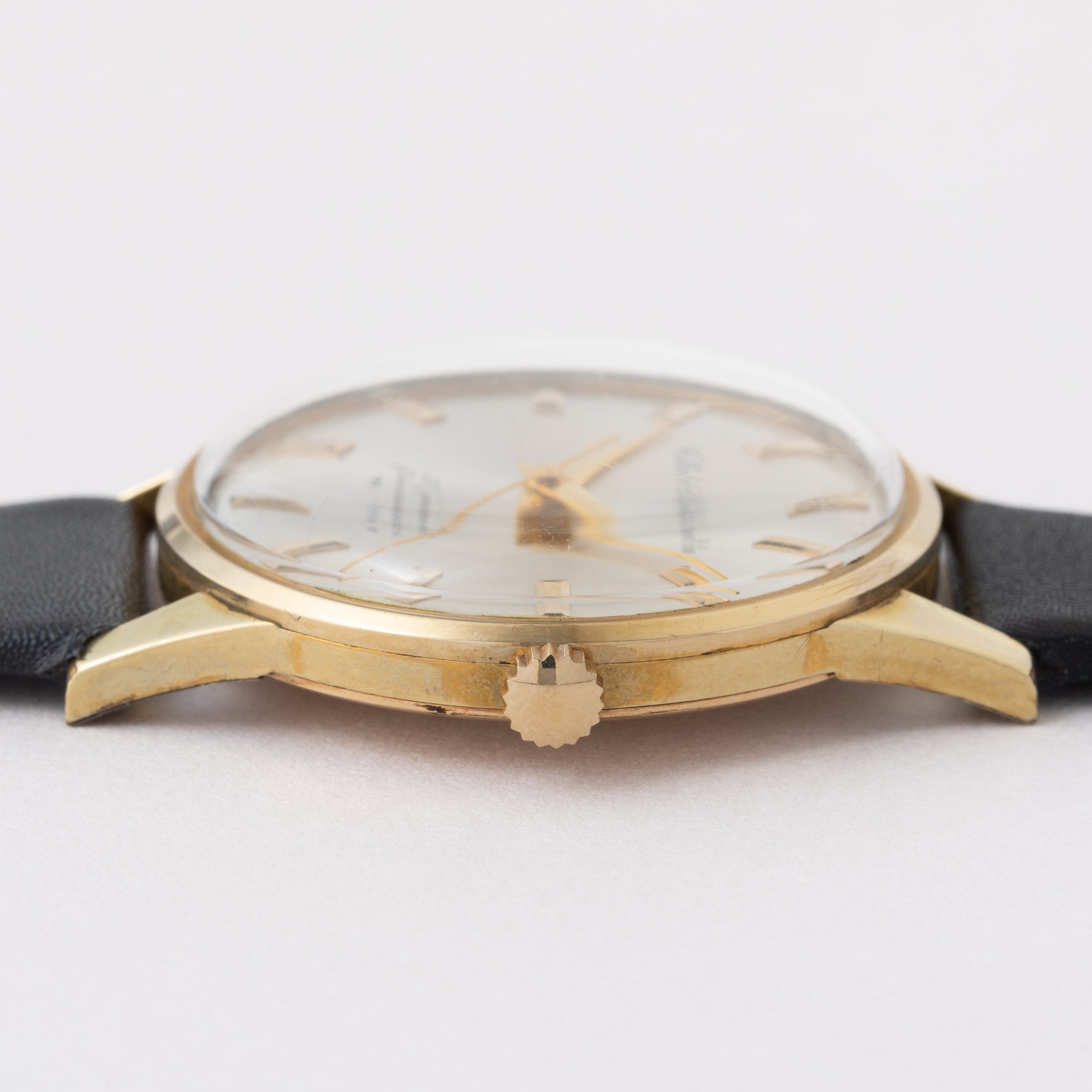 シチズン スーパーハイライン 1963年製 14KGF 三ツ星 箱,純正尾錠付き