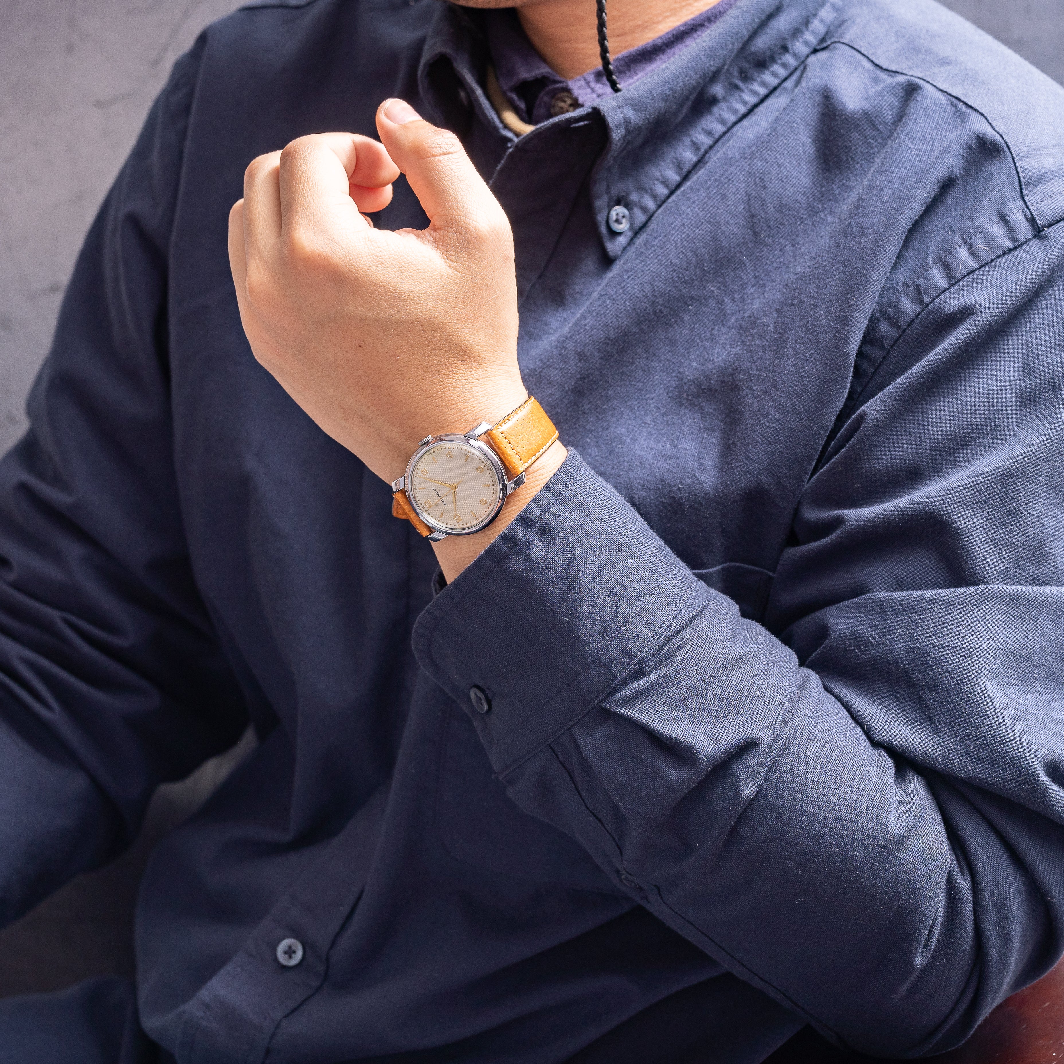 モバード ギョウシュダイヤル 手巻き 1950年代製 Ref.38257