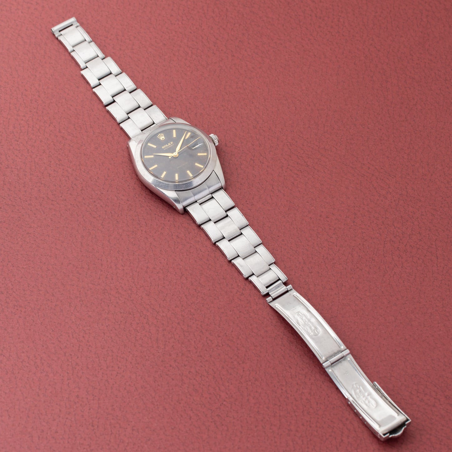 ロレックス オイスターデイト 1960年製 Ref.6694 ブラウンチェンジ