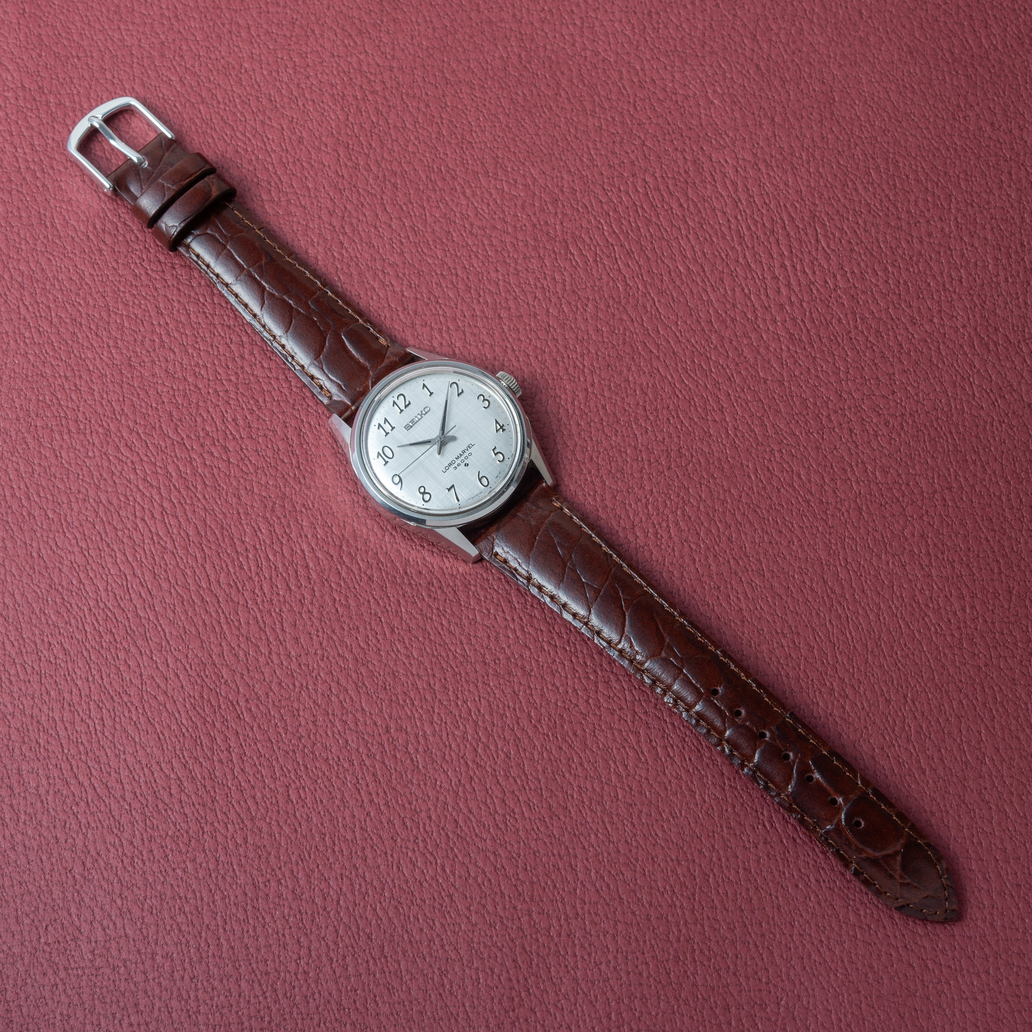 セイコー ロードマーベル36000 1975年製 リネンダイヤル Ref.5740-8000