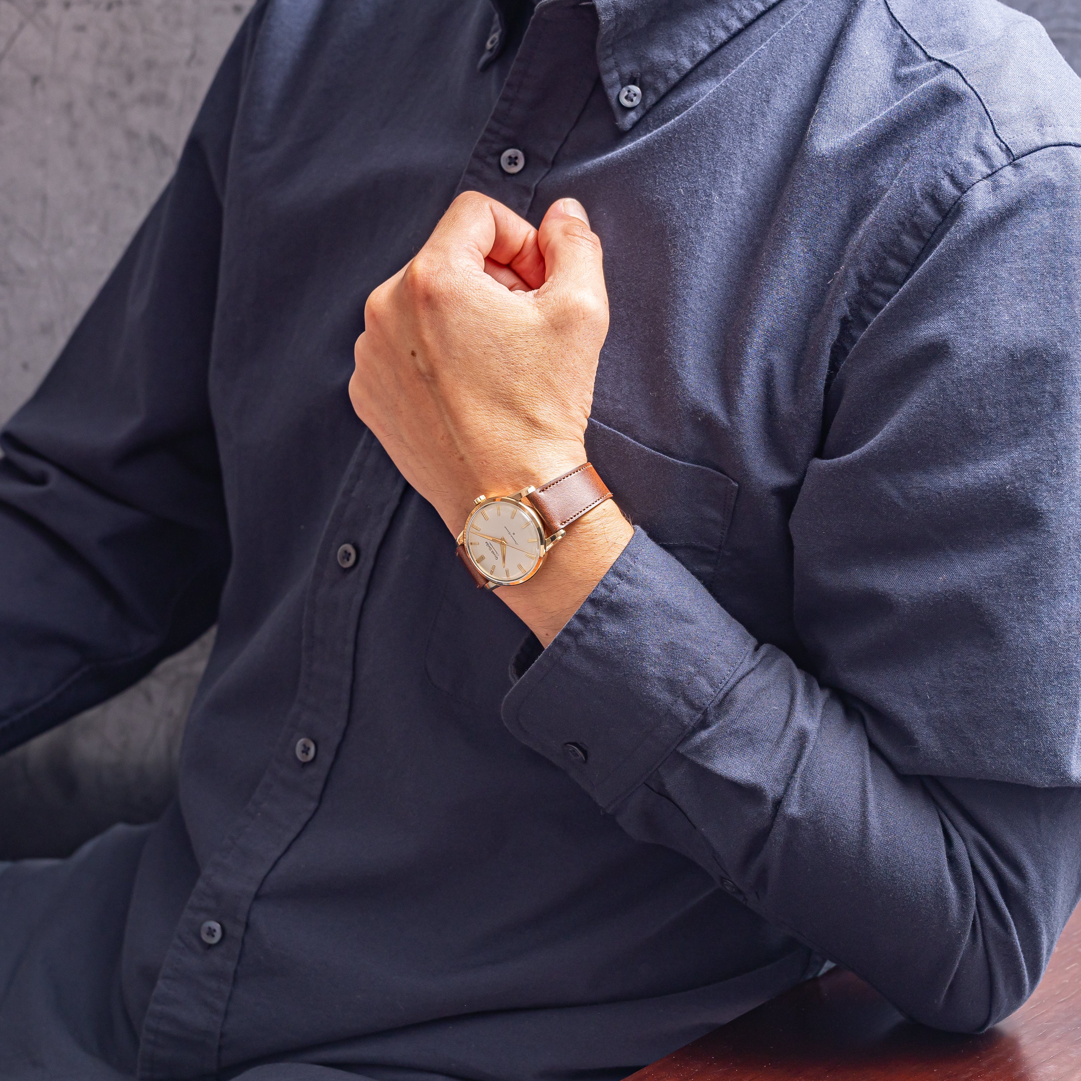 グランドセイコー ファースト 彫り文字盤 1961年製 フラット針 Ref.J14070