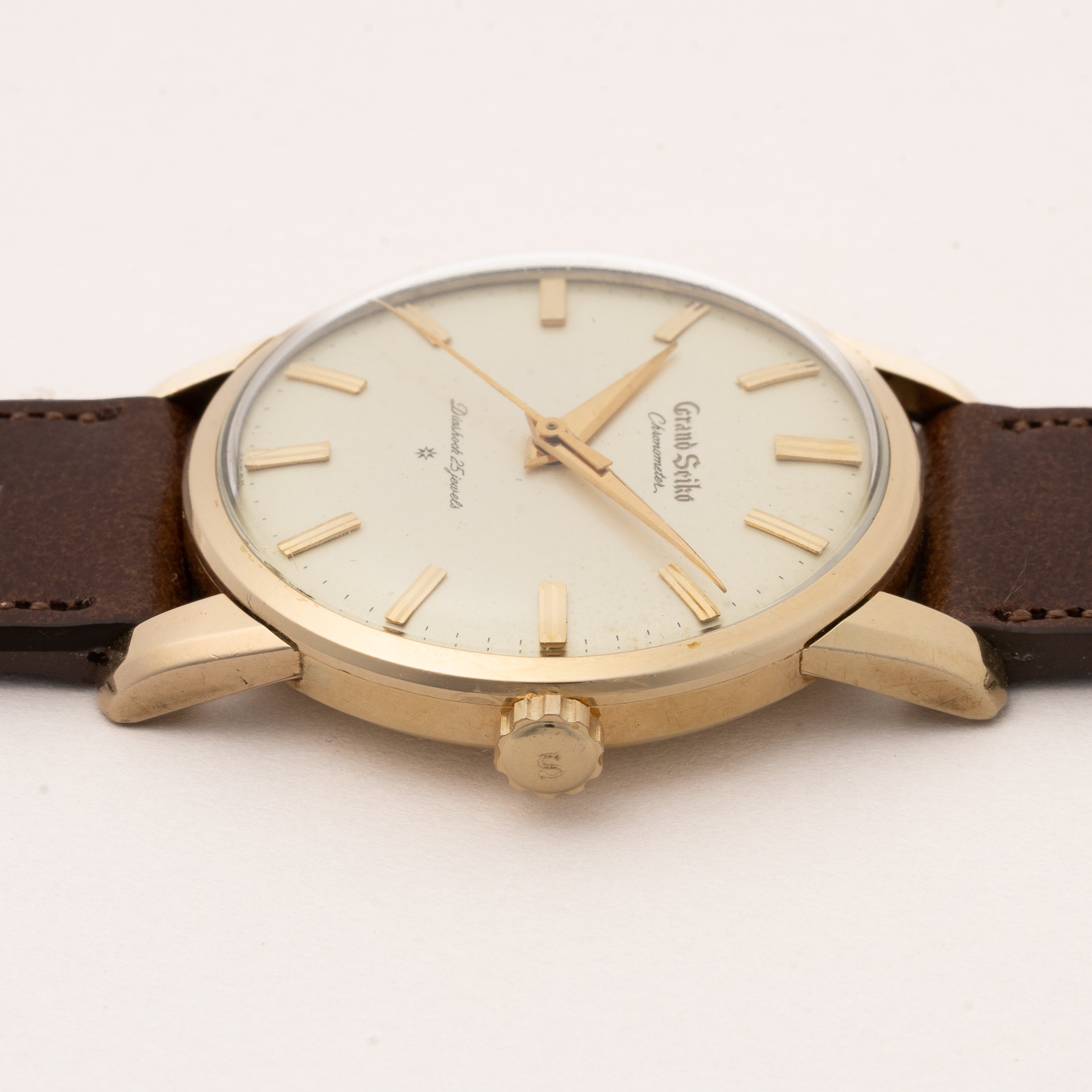 グランドセイコー ファースト 彫り文字盤 1961年製 フラット針 Ref.J14070