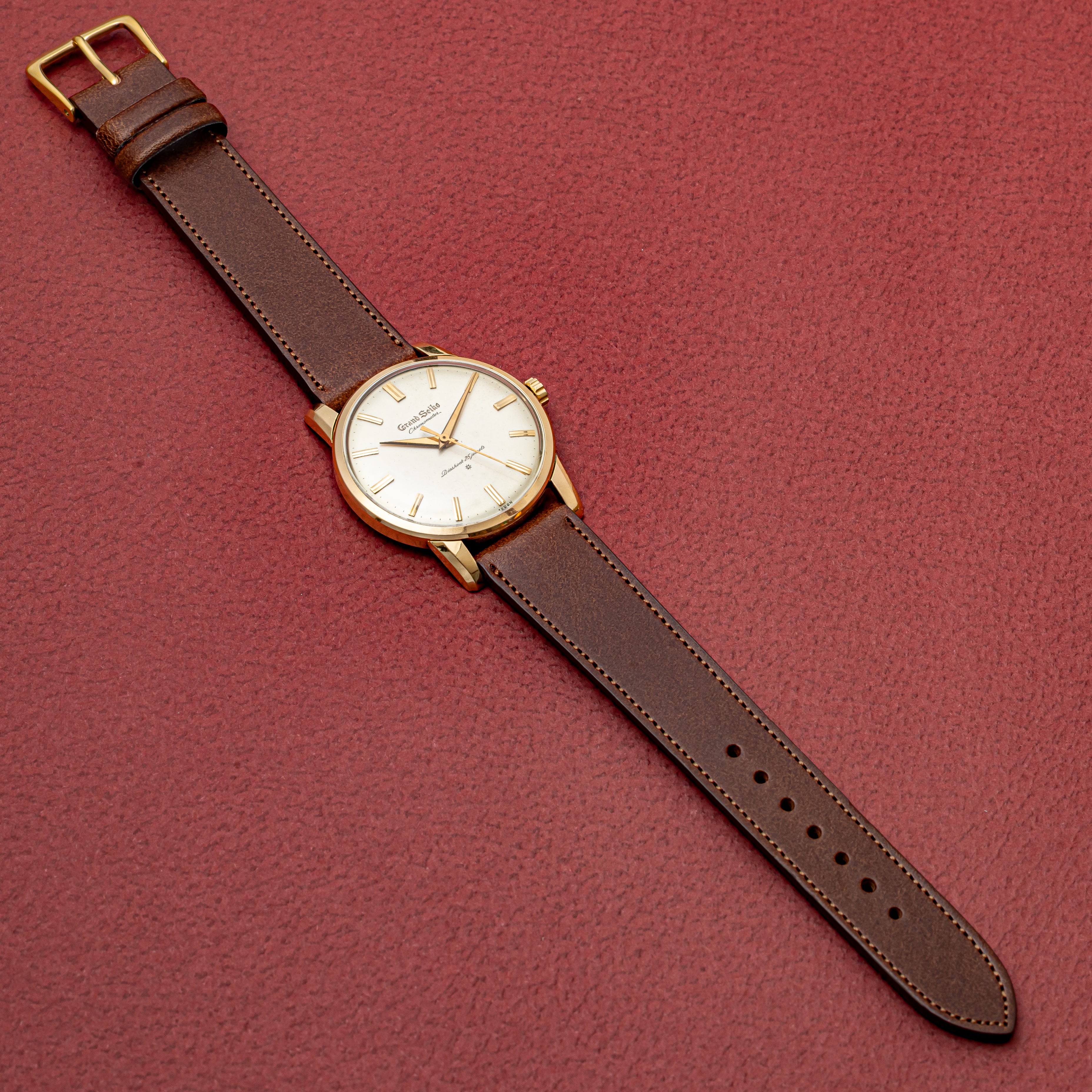 グランドセイコー ファースト 彫り文字盤 1961年製 フラット針 Ref.J14070