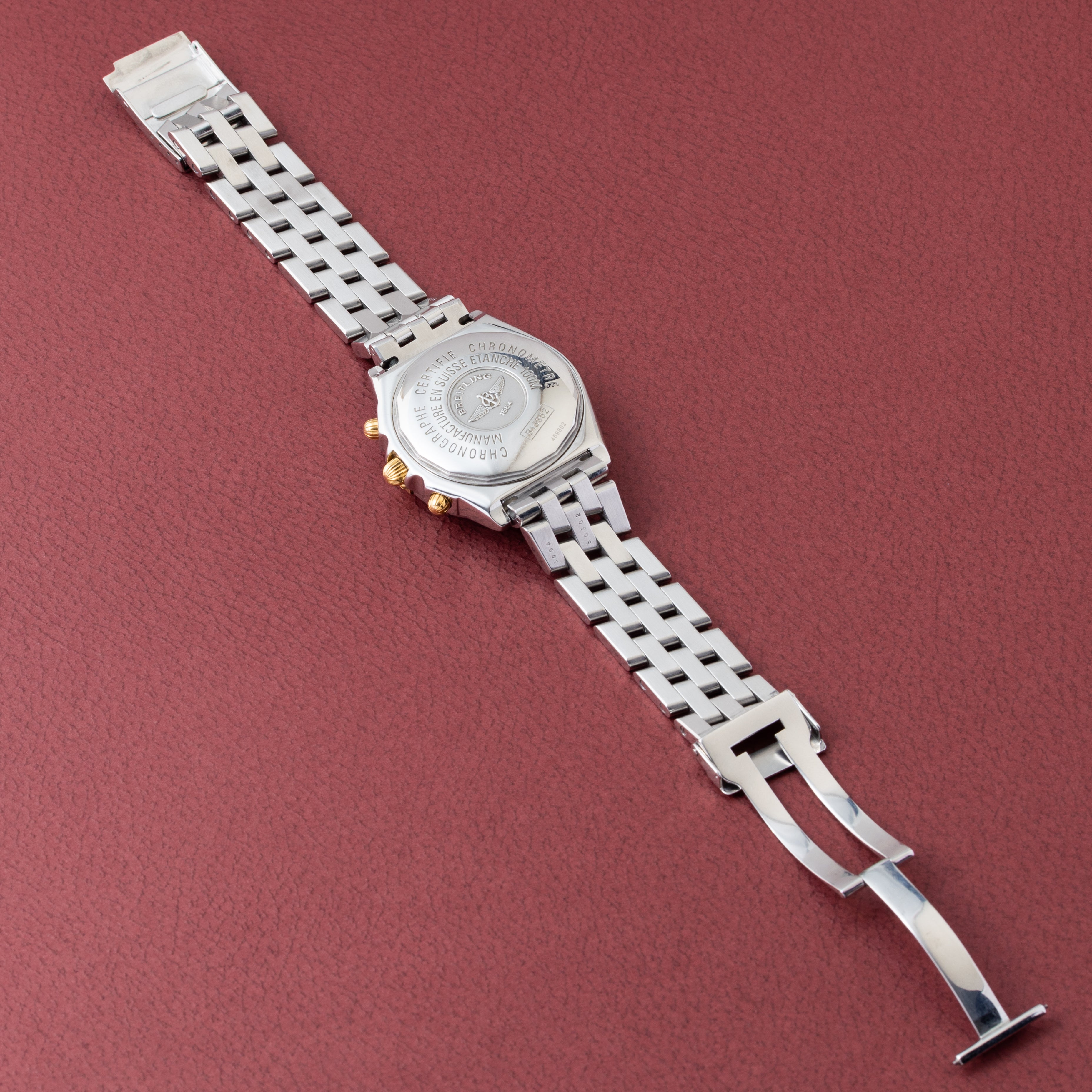 ブライトリング クロノマット 2002年販売 Ref.B147J00PA ギャランティー,メーカー修理明細付き