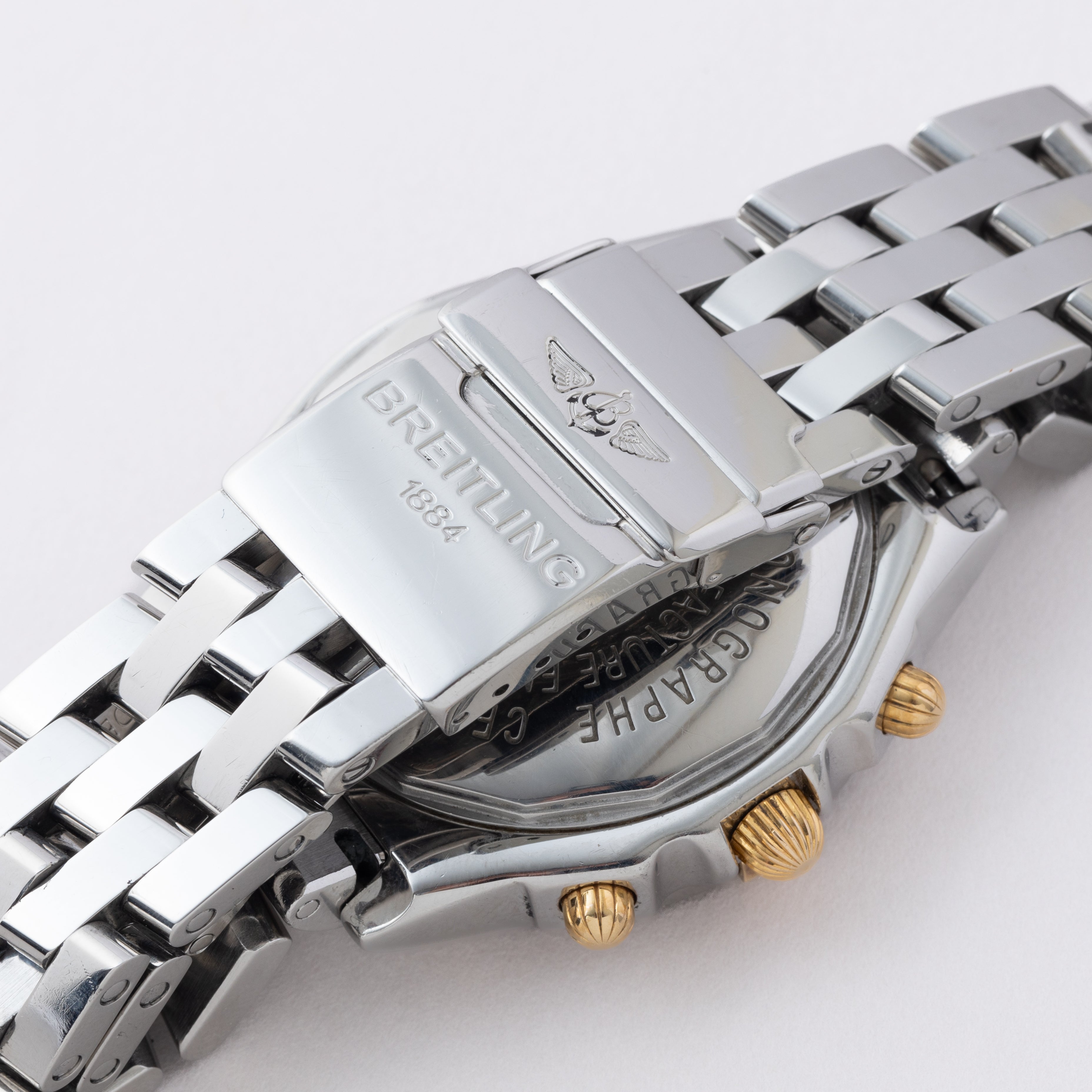 ブライトリング クロノマット 2002年販売 Ref.B147J00PA ギャランティー,メーカー修理明細付き