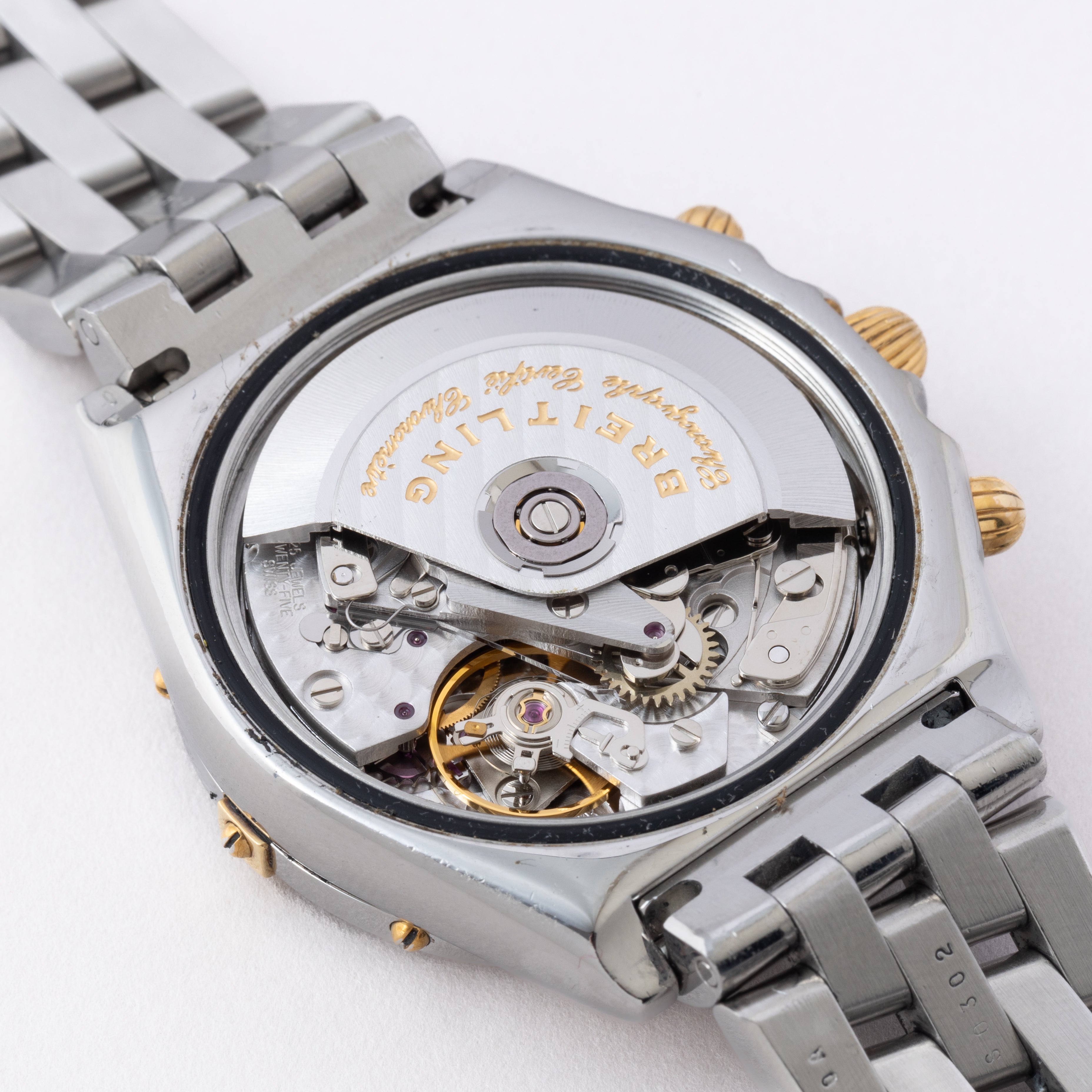 ブライトリング クロノマット 2002年販売 Ref.B147J00PA ギャランティー,メーカー修理明細付き