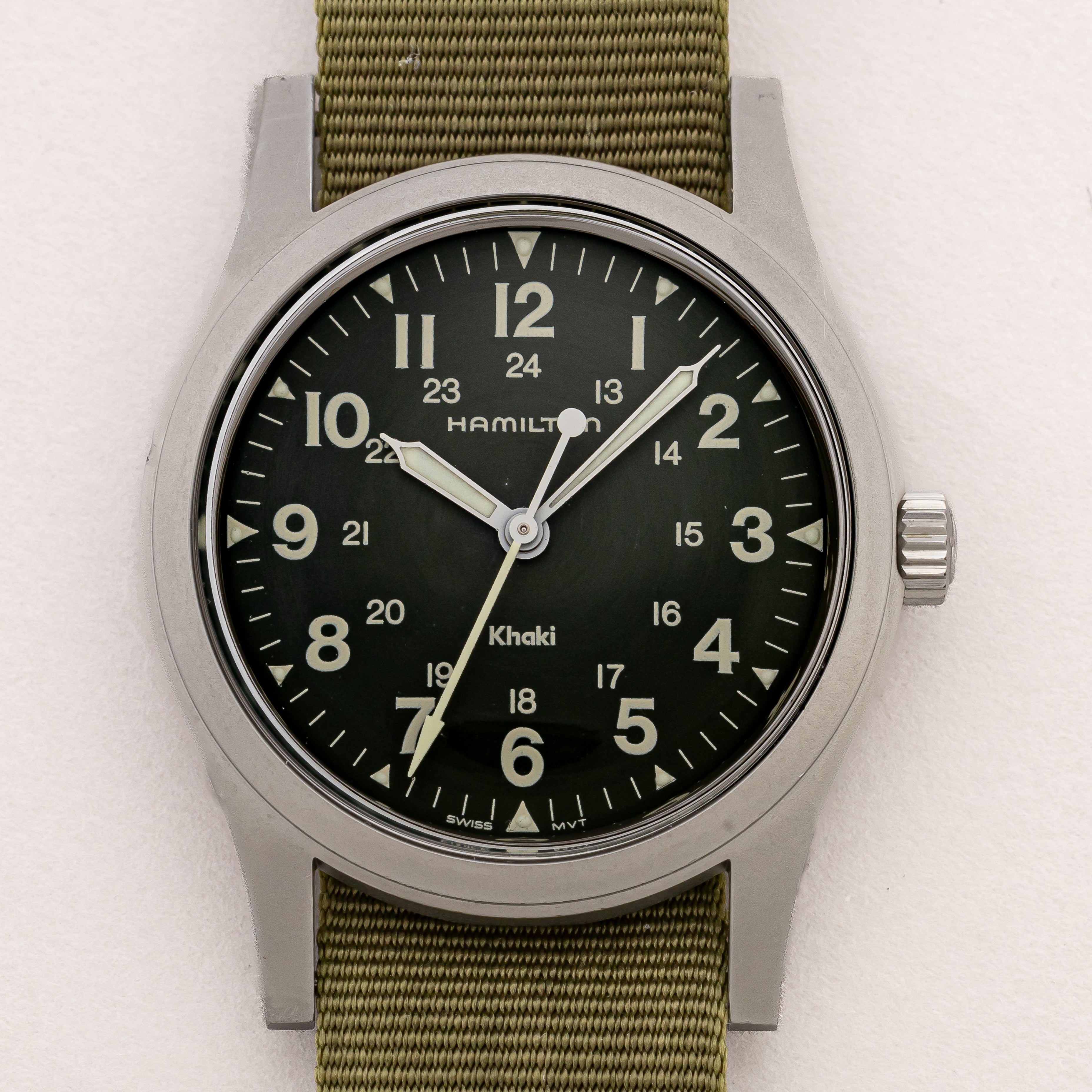 ハミルトン カーキ 手巻き 2000年代 箱付き