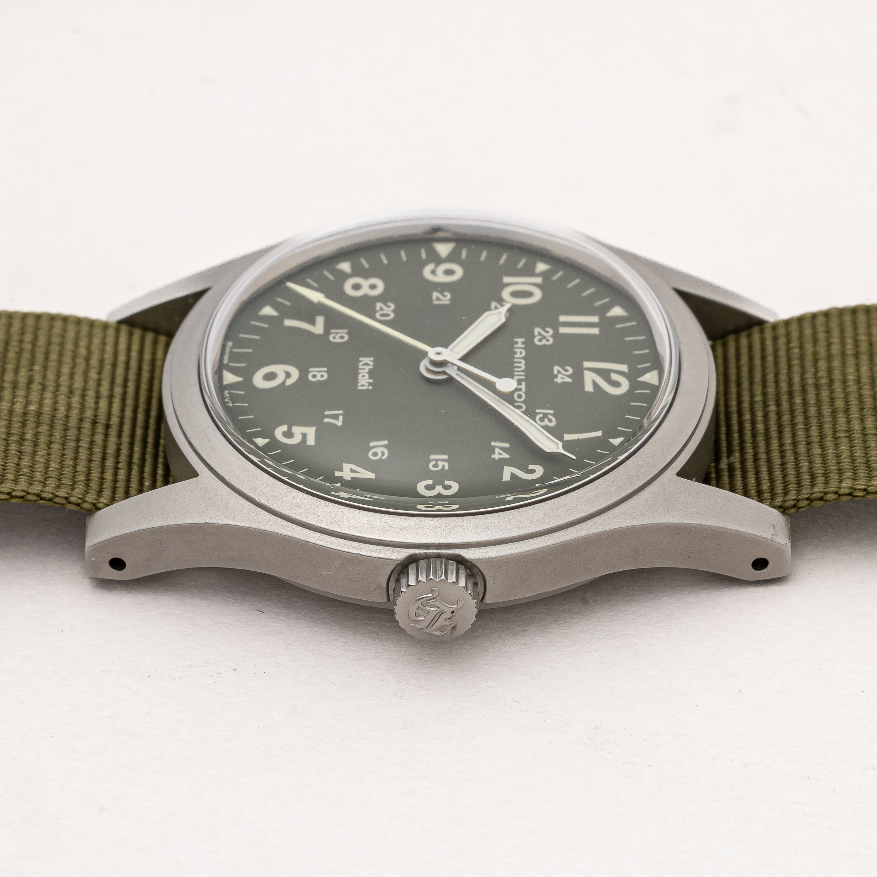 ハミルトン カーキ 手巻き 2000年代 箱付き
