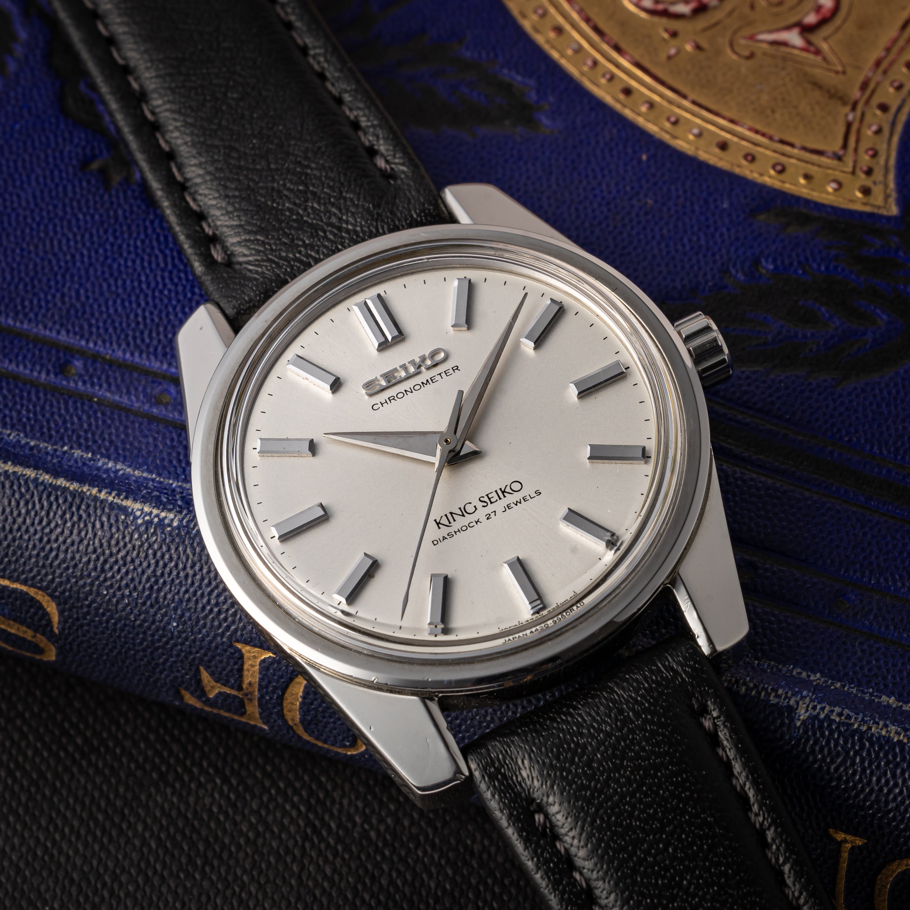 キングセイコー クロノメーター 44KS 1965年製 Ref.4420-9990 後期型 純正尾錠付き